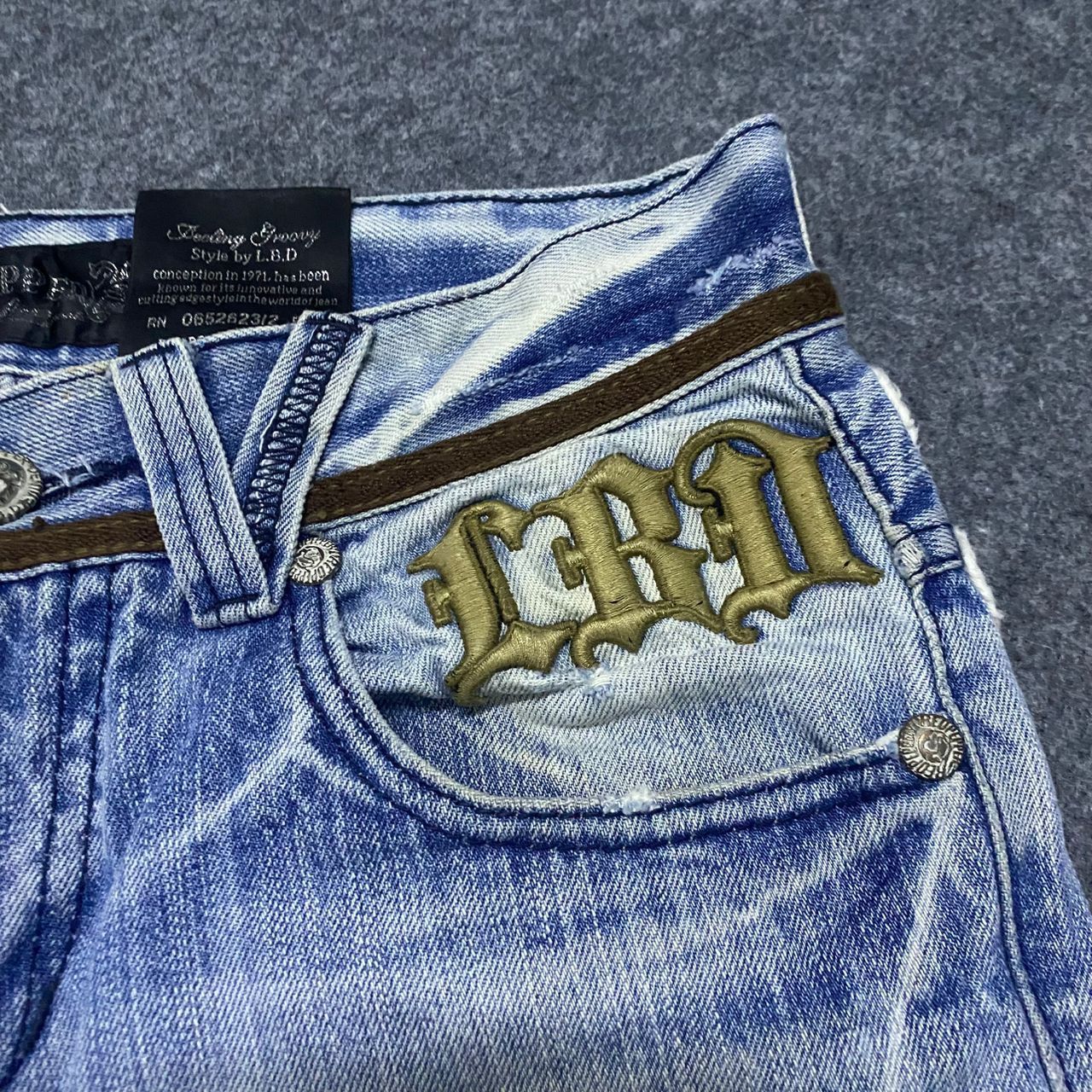 If Six Was Nine 💥Best Offer💥Vintage Red Pepper Punk Distressed Denim Size US 30 / EU 46 - 8 Thumbnail