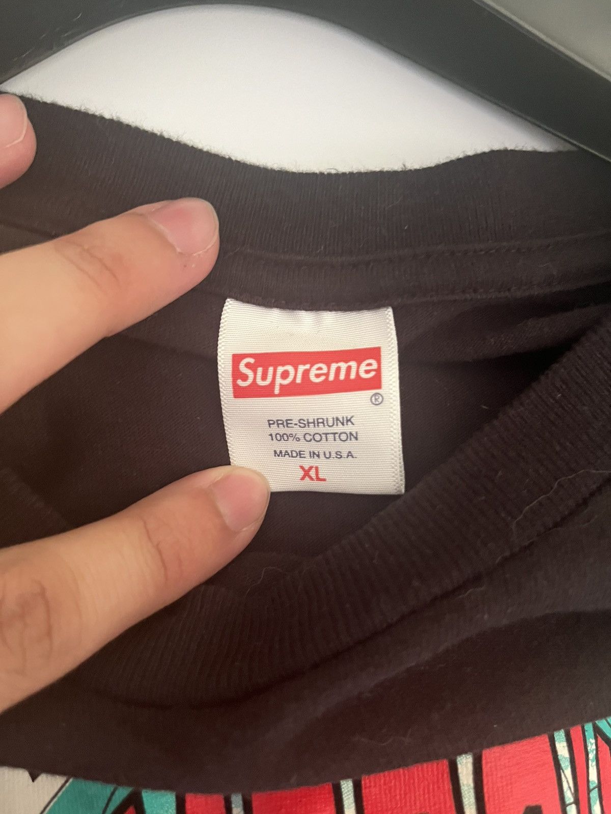 Supreme FW19 “New Shit” Tee Size US XL / EU 56 / 4 - 3 Thumbnail