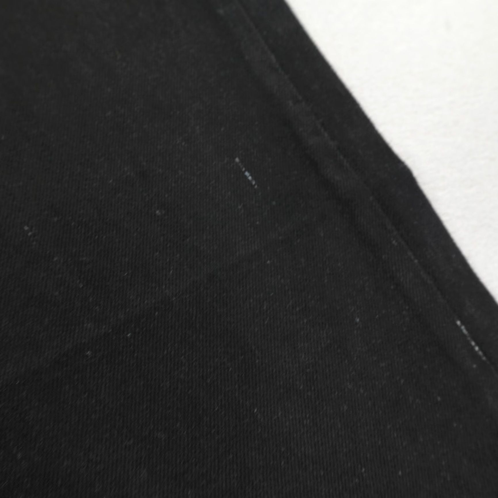 Vintage VINTAGE Solo Mens Jeans 30x30 Black Denim Straight Leg 90s Y2K Deadstock Cotton Size US 30 / EU 46 - 6 Thumbnail