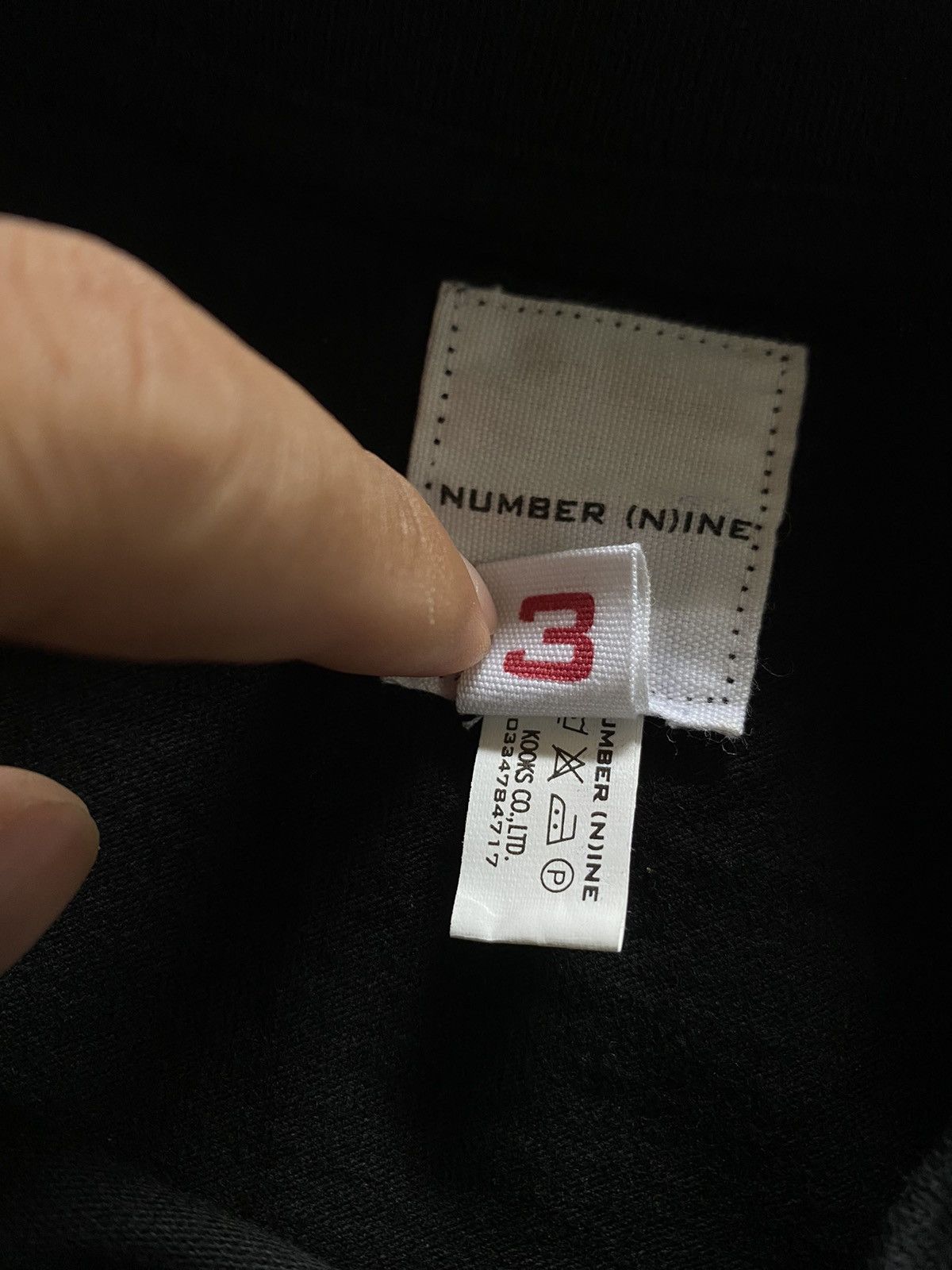 Number (N)ine 00s NUMBER (N)INE New Decade Size US L / EU 52-54 / 3 - 6 Thumbnail