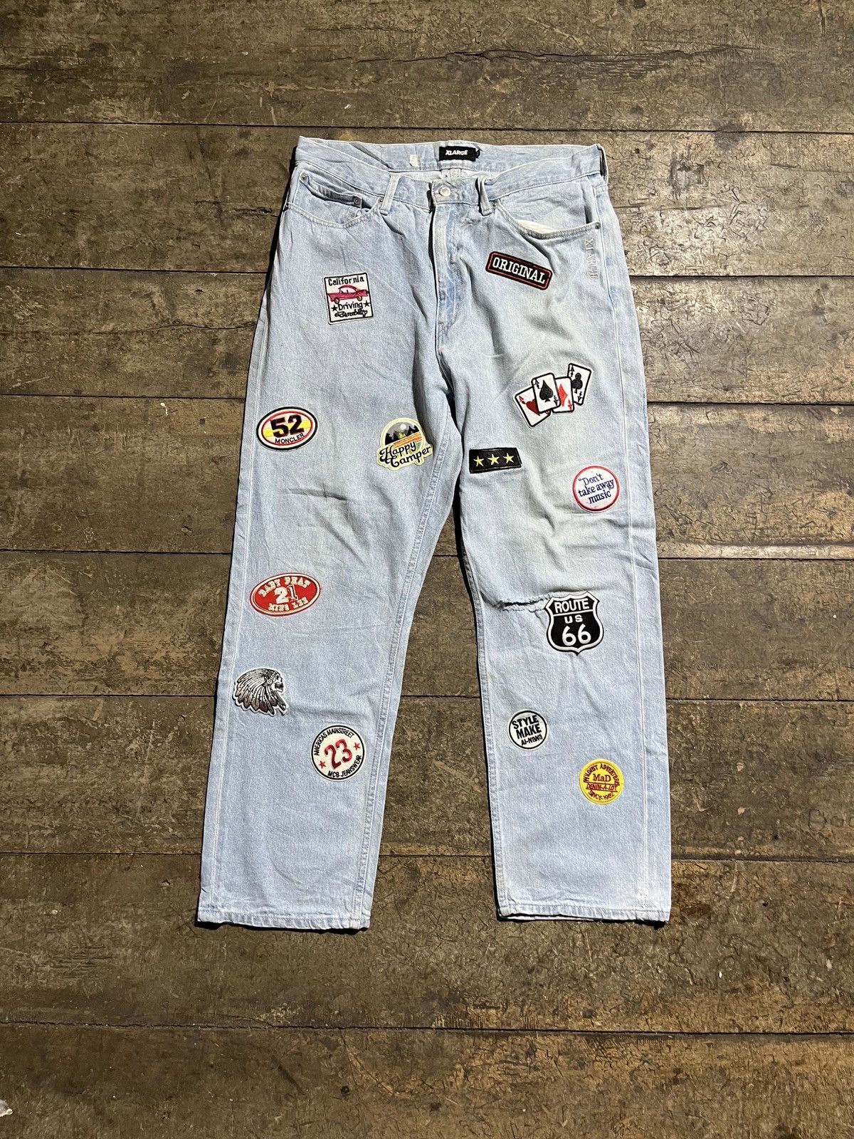 X-LARGE Rare xlarge y2k jeans Size US 34 / EU 50 - 1 Thumbnail
