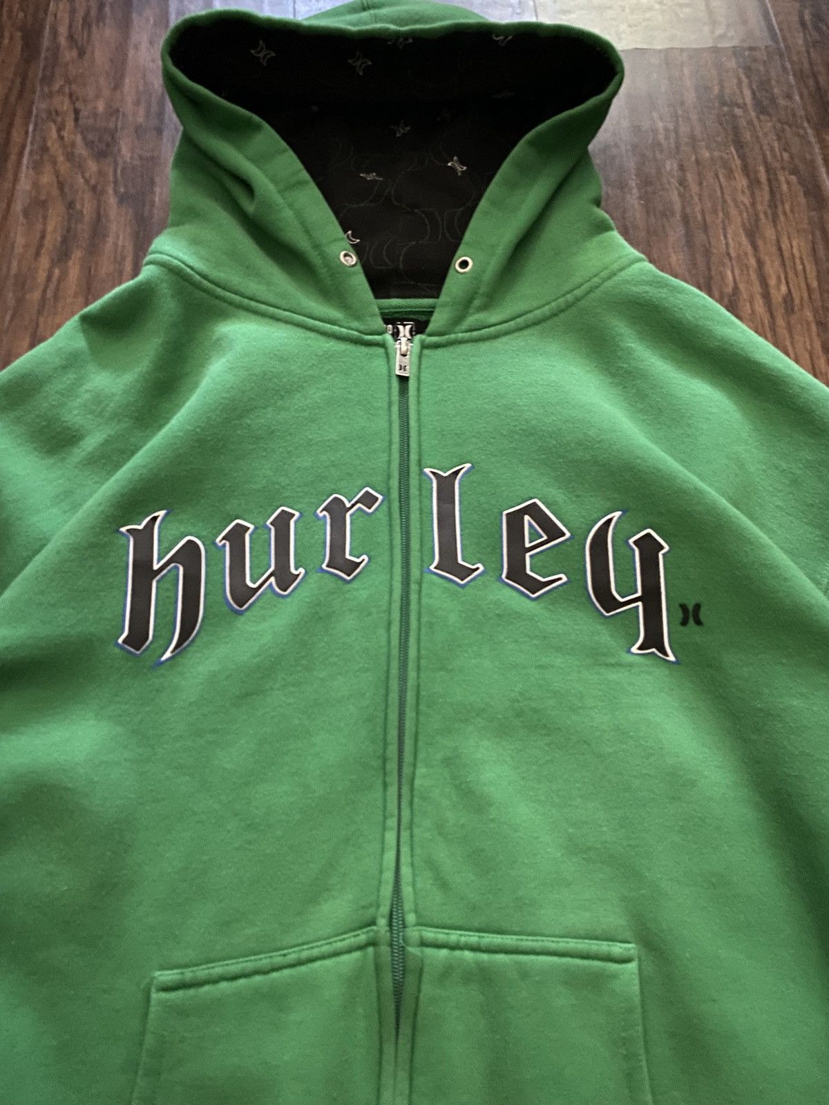 Hurley × Vintage Vintage Hurley Zipup Size US L / EU 52-54 / 3 - 2 Thumbnail