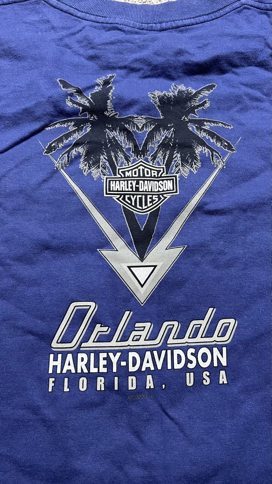 Harley Davidson Harley davidson Orlando vintage made in usa tee Size US L / EU 52-54 / 3 - 7 Thumbnail