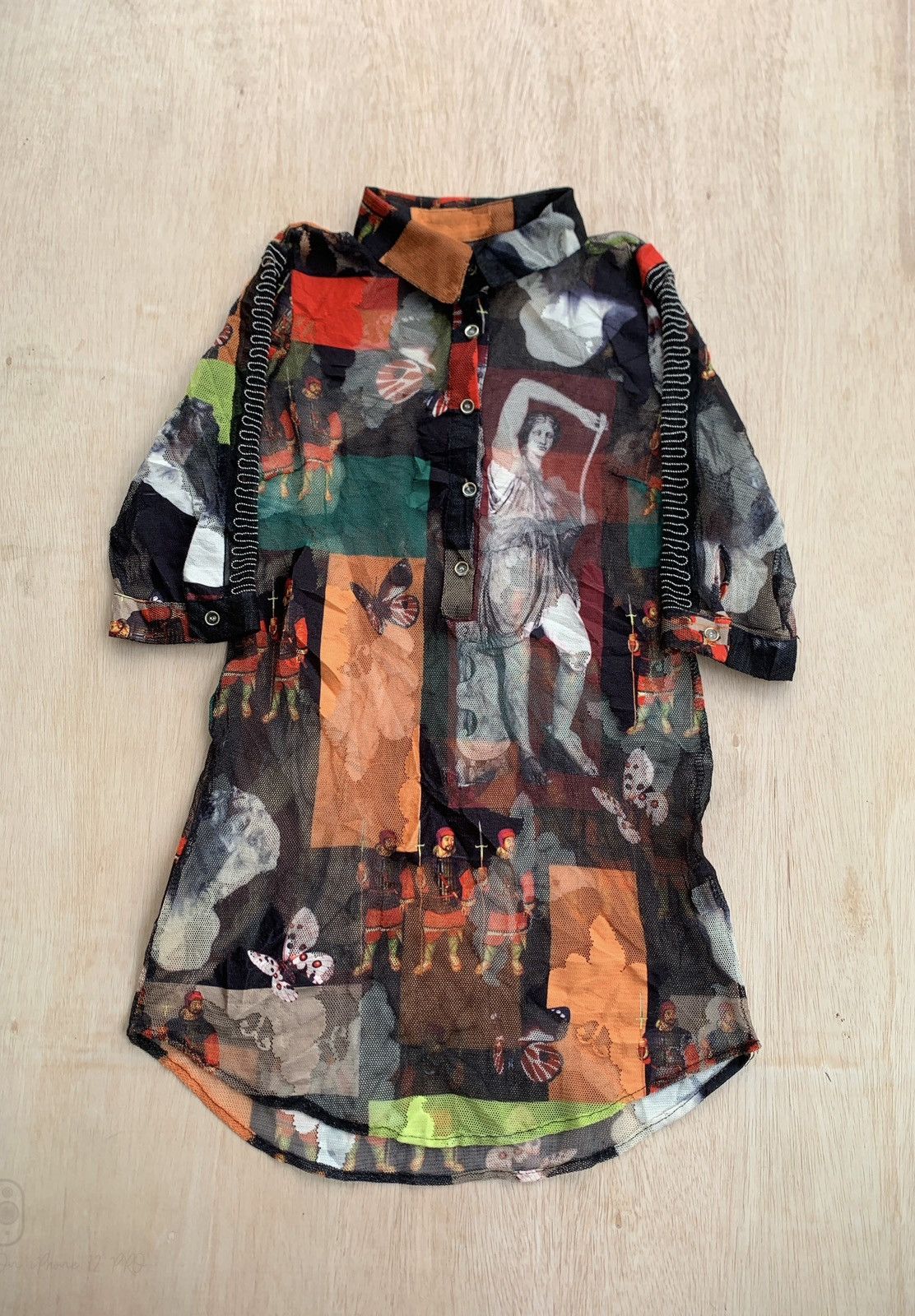 20471120 × Japanese Brand Beautiful Saying Full Print Womens Shirt Size ONE SIZE - 1 Thumbnail