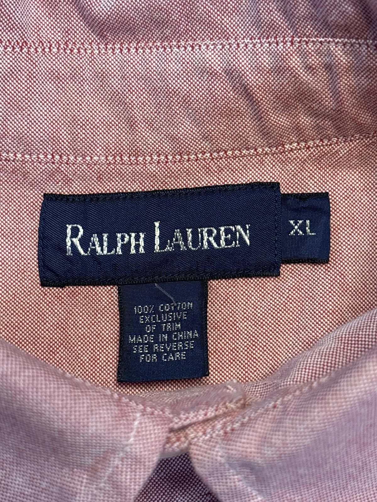 Polo Ralph Lauren Polo Ralph Lauren Classic Fit Pink Oxford Shirt XL Size US L / EU 52-54 / 3 - 7 Thumbnail