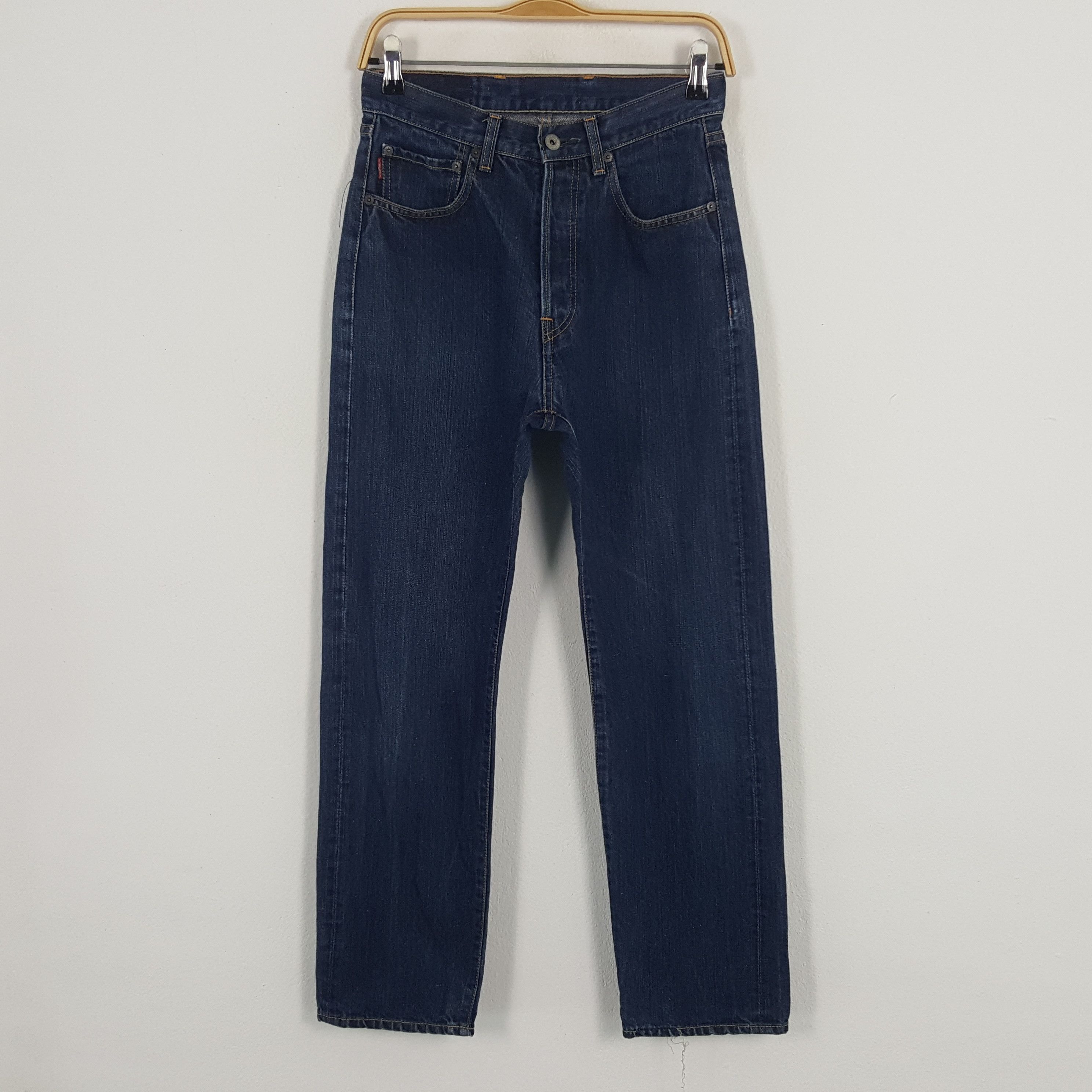 Stussy × Vintage Vintage Stussy Japan Custom Art Logo Denim Jeans Size US 27 - 4 Thumbnail