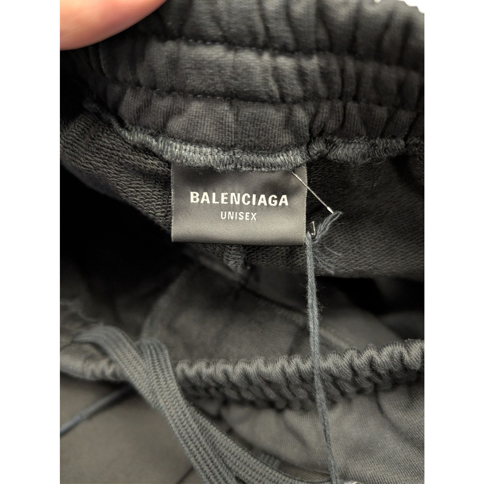 Balenciaga o1rshd1 Dry Wool Twill Hybrid Tailoring Pants in Black Size US 30 / EU 46 - 16 Thumbnail