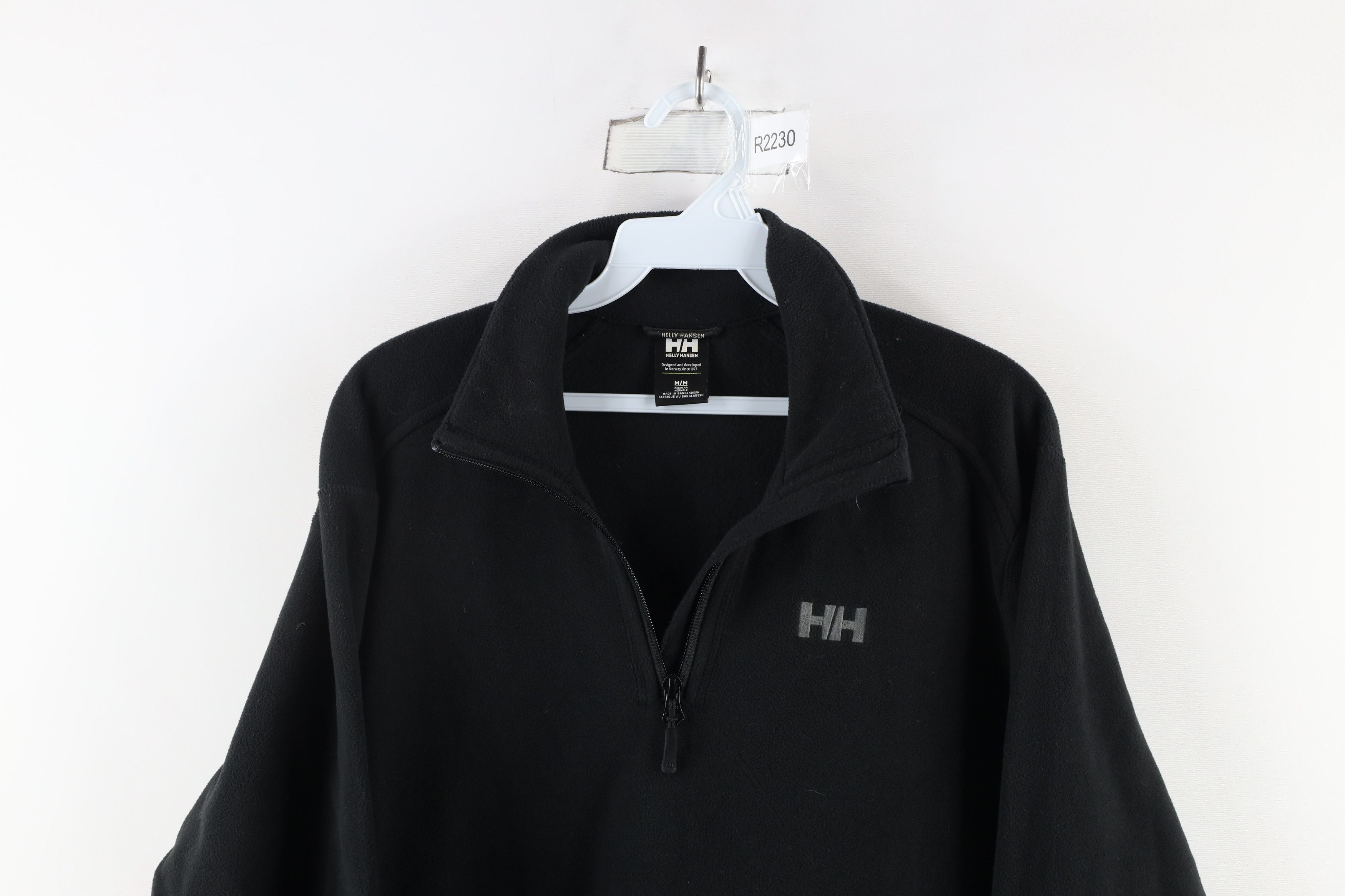 Helly Hansen × Vintage Vintage Helly Hansen Half Zip Fleece Pullover Sweater Size US M / EU 48-50 / 2 - 2 Thumbnail