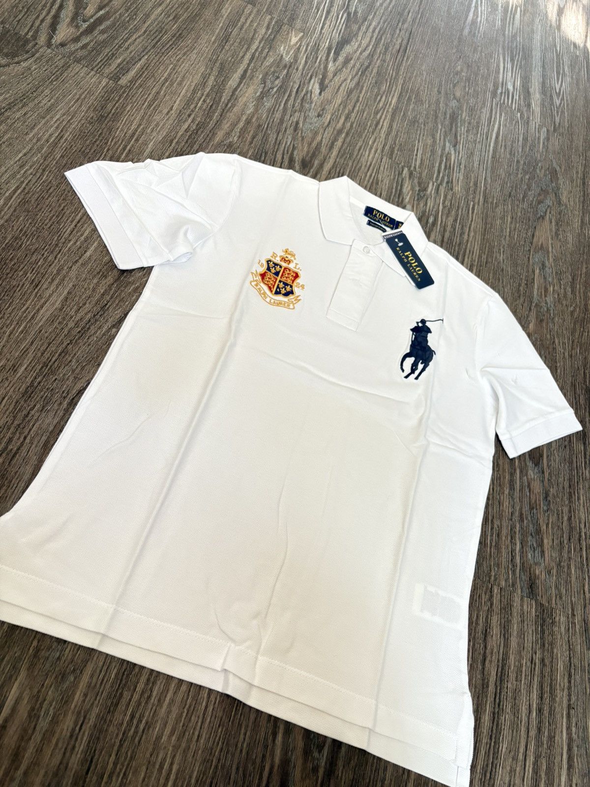 Ralph Lauren White Ralph Lauren Polo Shirt Size M Size US M / EU 48-50 / 2 - 3 Thumbnail