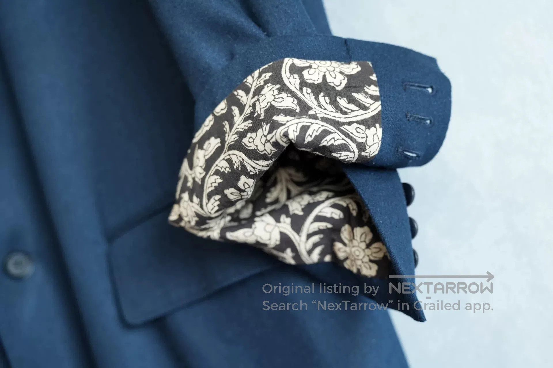 Yohji Yamamoto Yohji Yamamoto Silk Denim Coat. Size M / US 6-8 / IT 42-44 - 7 Thumbnail