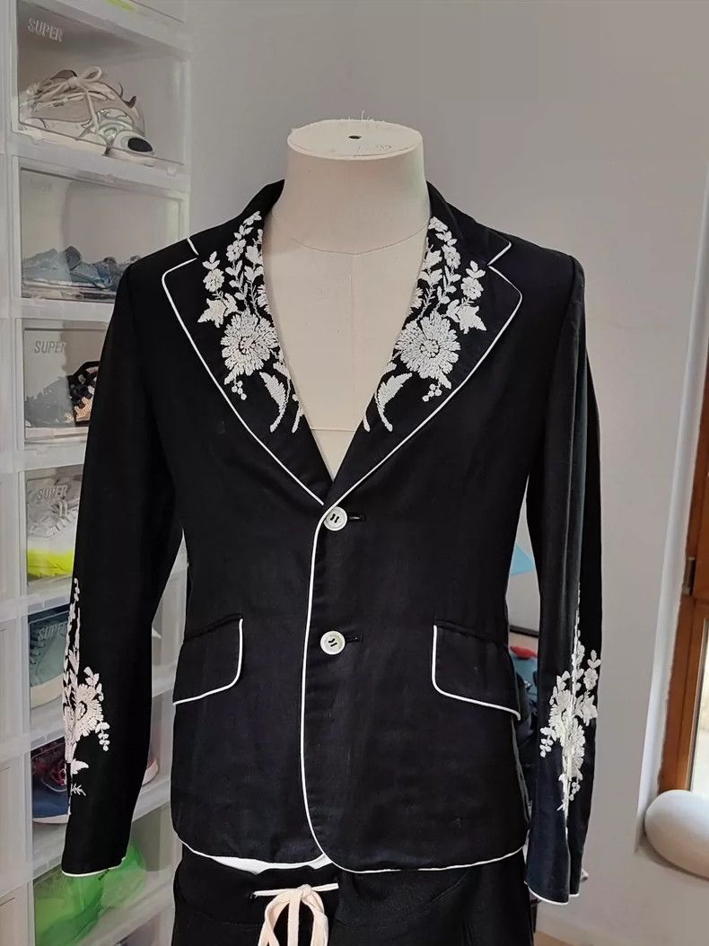 Comme des Garcons Comme Des Garcons Embroidered suit Size S / US 4 / IT 40 - 1 Thumbnail