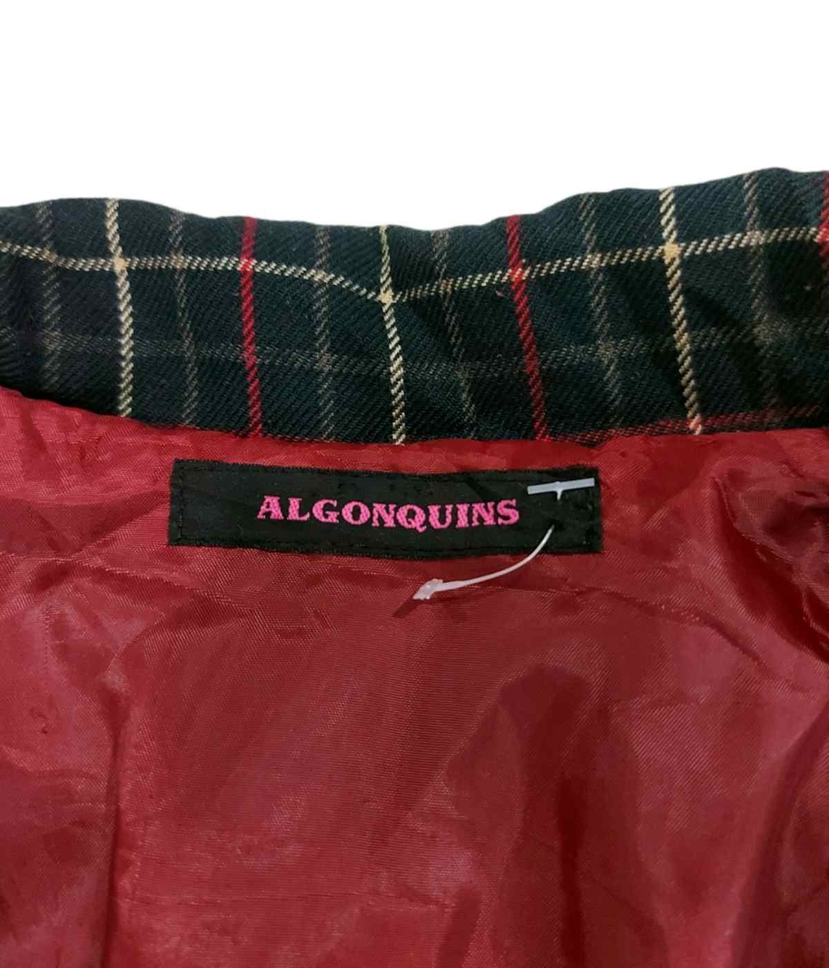 Japanese Brand Rare! Algonquins Punk Style Double Breasted Plaid Jacket Size M / US 6-8 / IT 42-44 - 6 Thumbnail