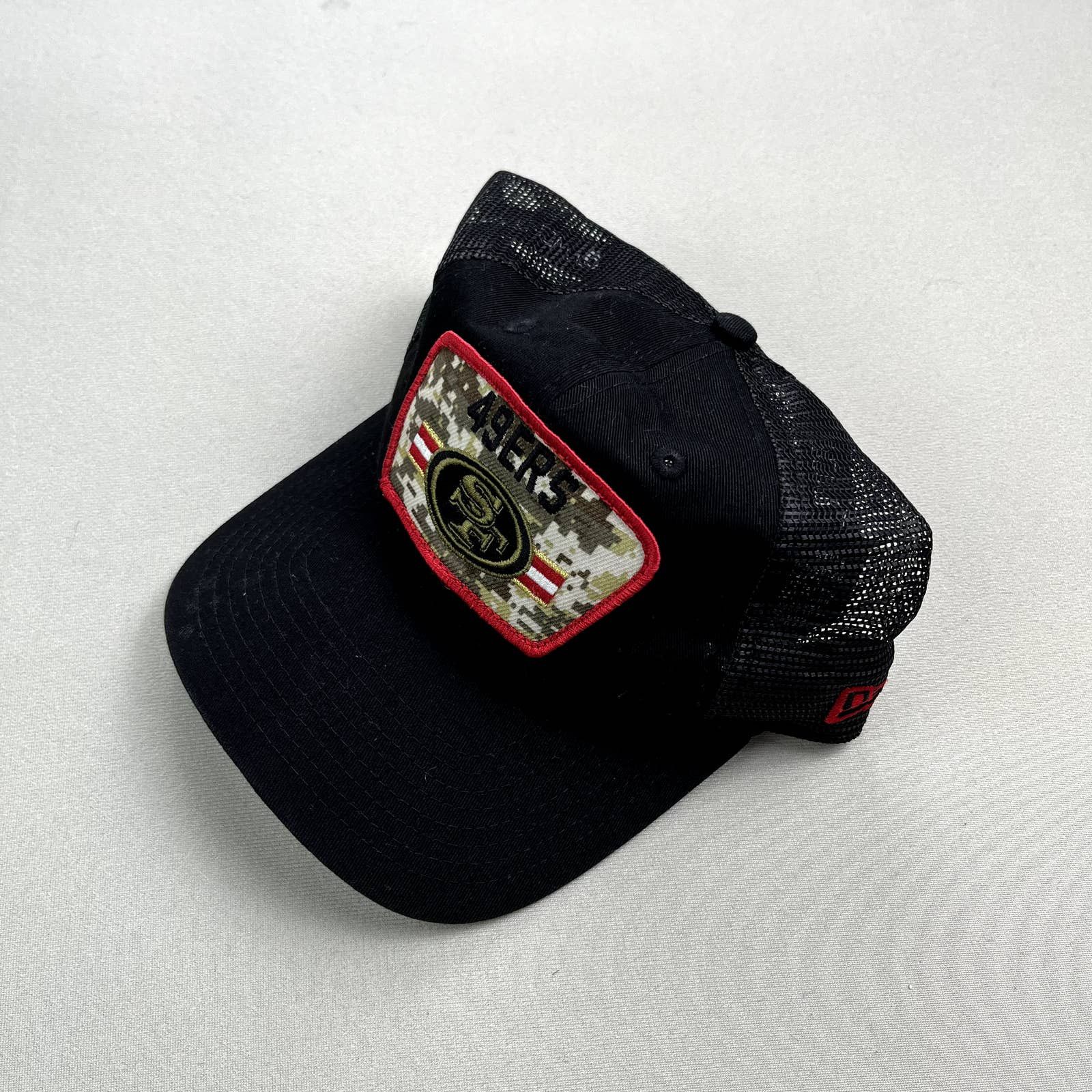 Casquette Trucker New Era Rétro - San Francisco 49ers - Modèle A-Frame Mesh - Neuve Avec étiquettes