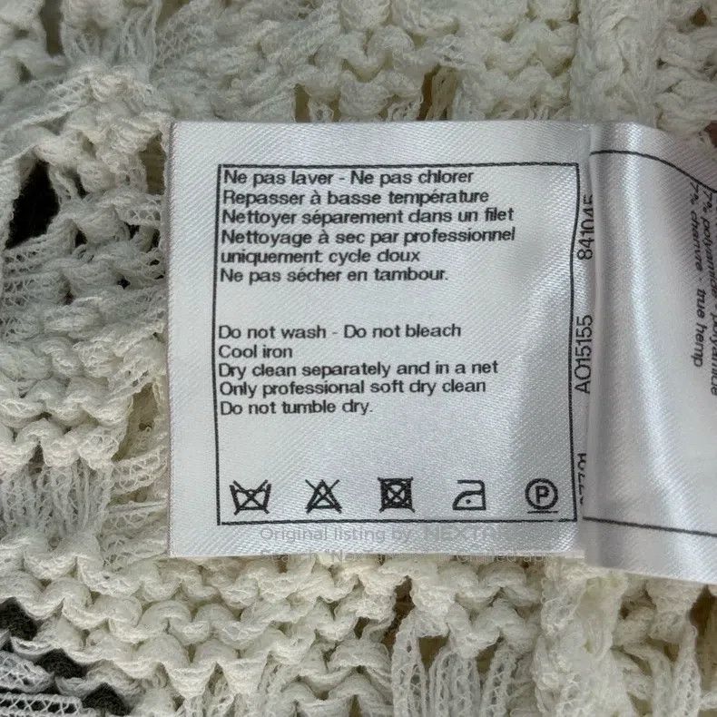 Chanel Chanel White classic pink logo knitwear sweater Size XXS / US 00 / IT 34 - 7 Thumbnail