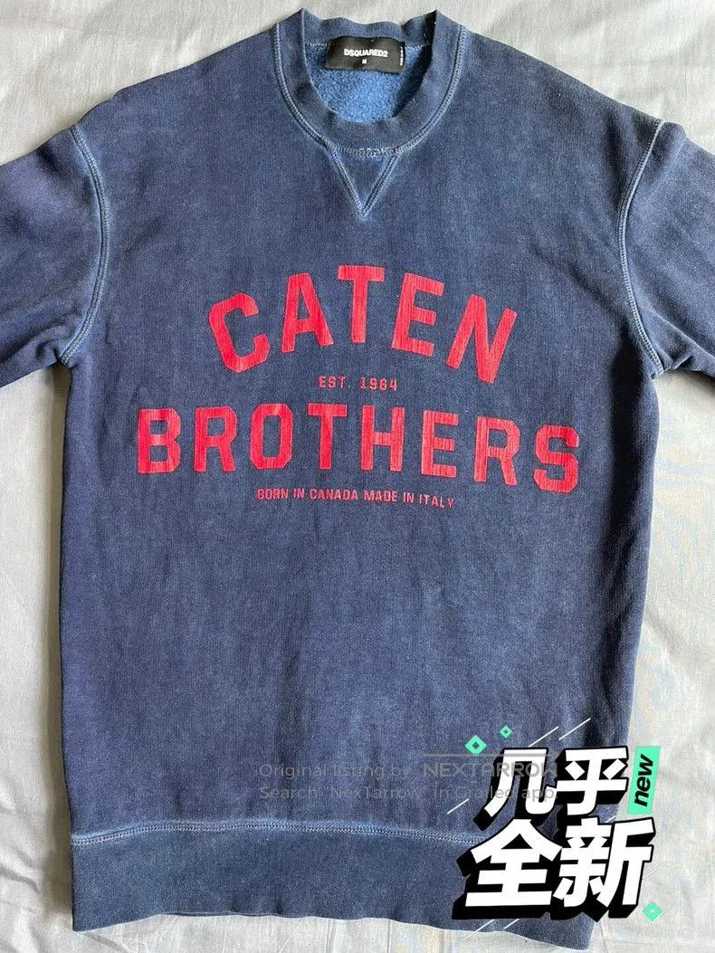 Dsquared2 DSquared2 Caten Brothers Blue Sweatshirt. Size US M / EU 48-50 / 2 - 1 Thumbnail