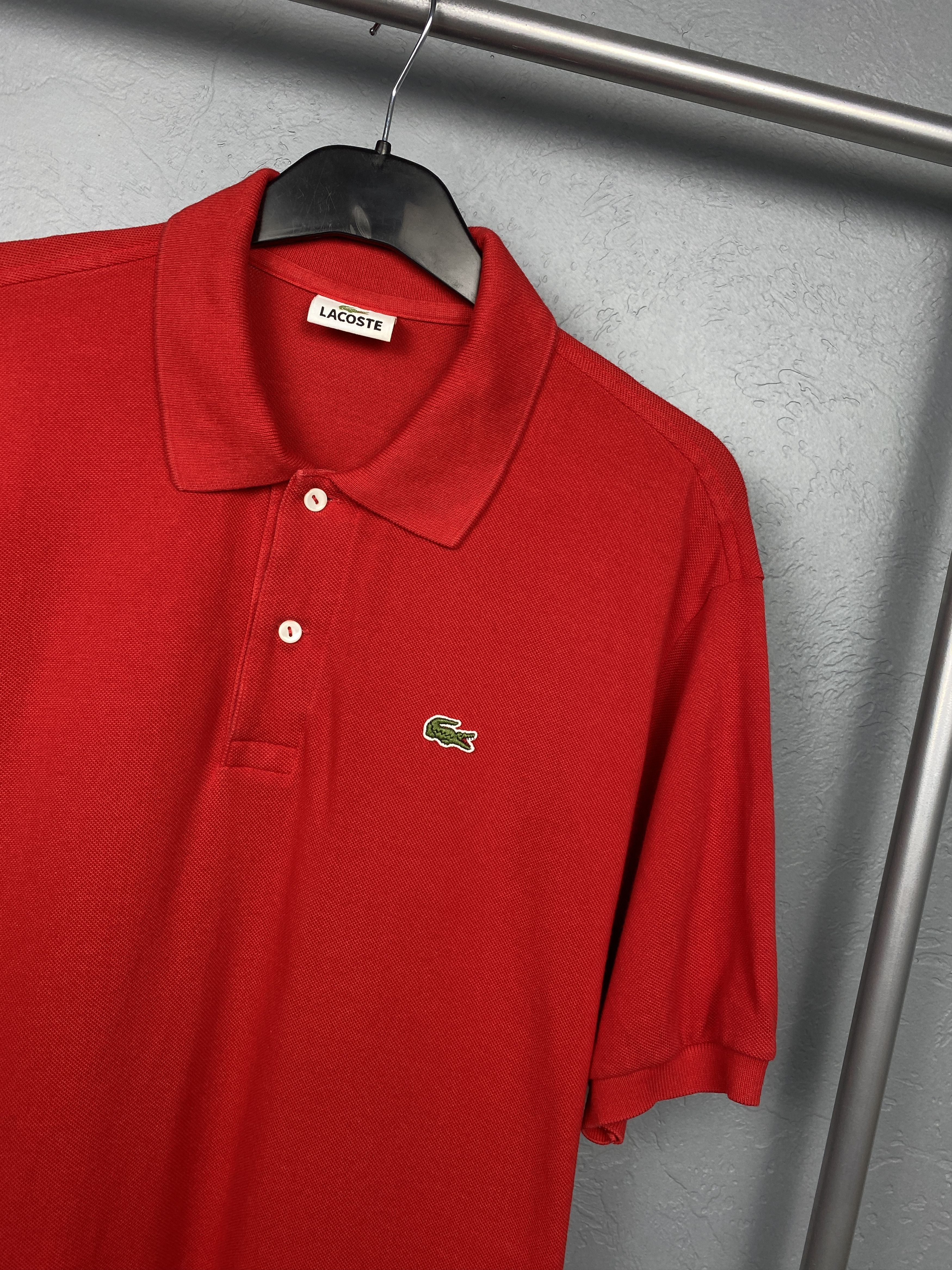Lacoste × Vintage Lacoste Vintage Mens Polo Shirt Size 6 XL Size US XL / EU 56 / 4 - 2 Thumbnail