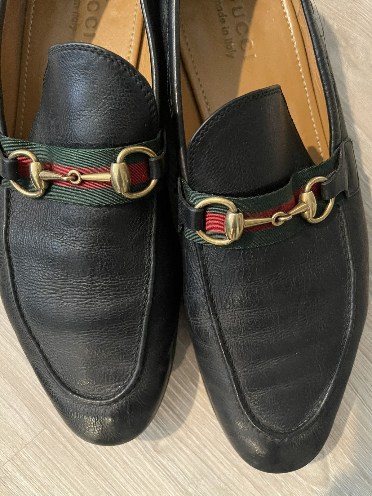 Gucci Gucci Horse Bit loafers Size US 12 / EU 45 - 8 Thumbnail