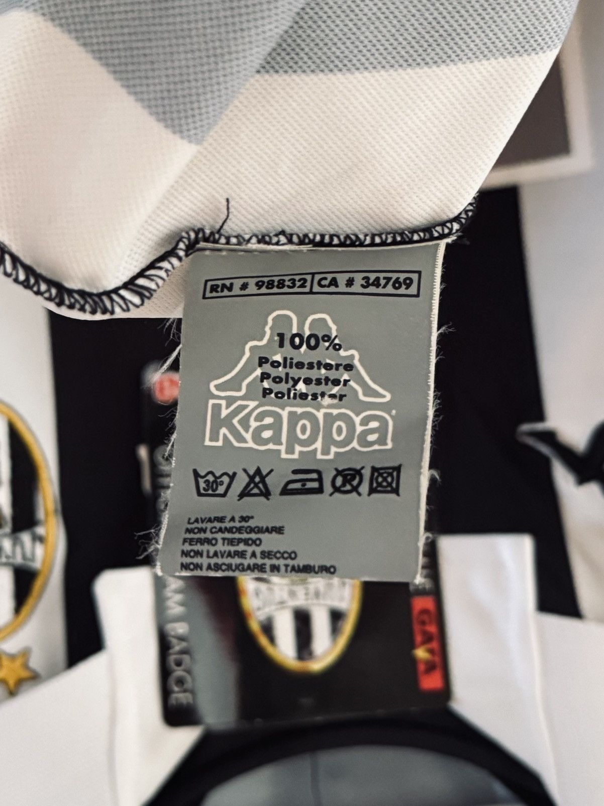 Kappa Grail Juventus 98 Zidane 21 Brand New w/ Tags Size US XL / EU 56 / 4 - 12 Thumbnail