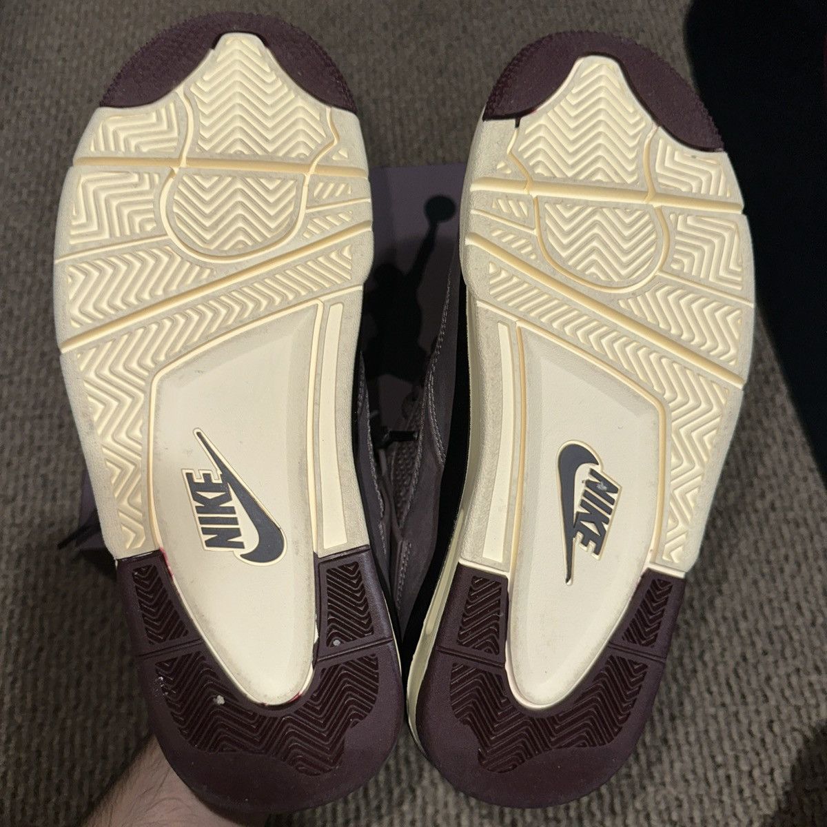 A Ma Maniere × Jordan Brand × Nike Jordan 4 Retro SP A Ma Maniere Violet Ore Size US 6.5 / EU 39-40 - 7 Thumbnail