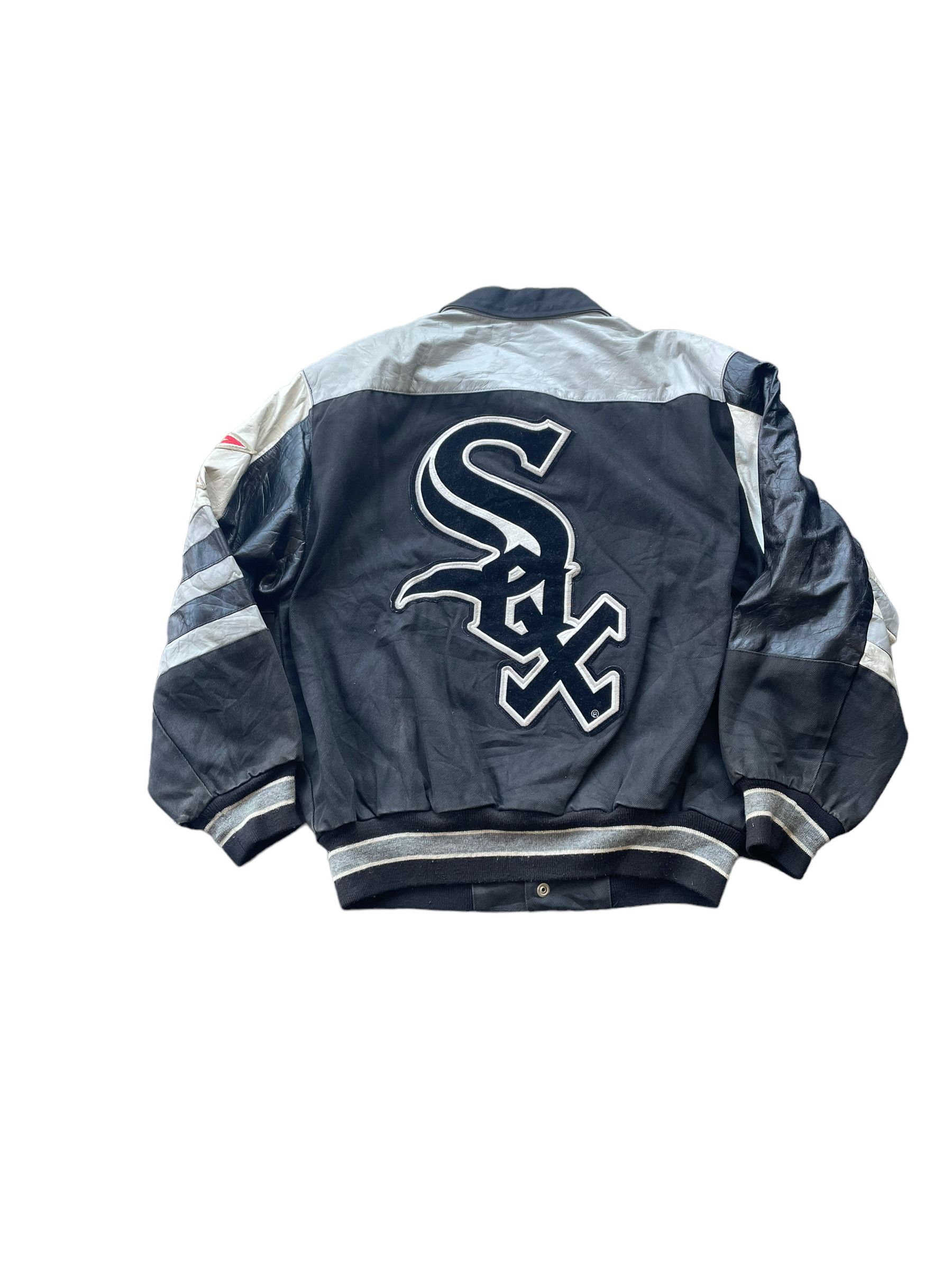 JH Design Vintage & Rare Jeff Hamilton MLB Chicago White Sox Jacket Size US M / EU 48-50 / 2 - 1 Thumbnail