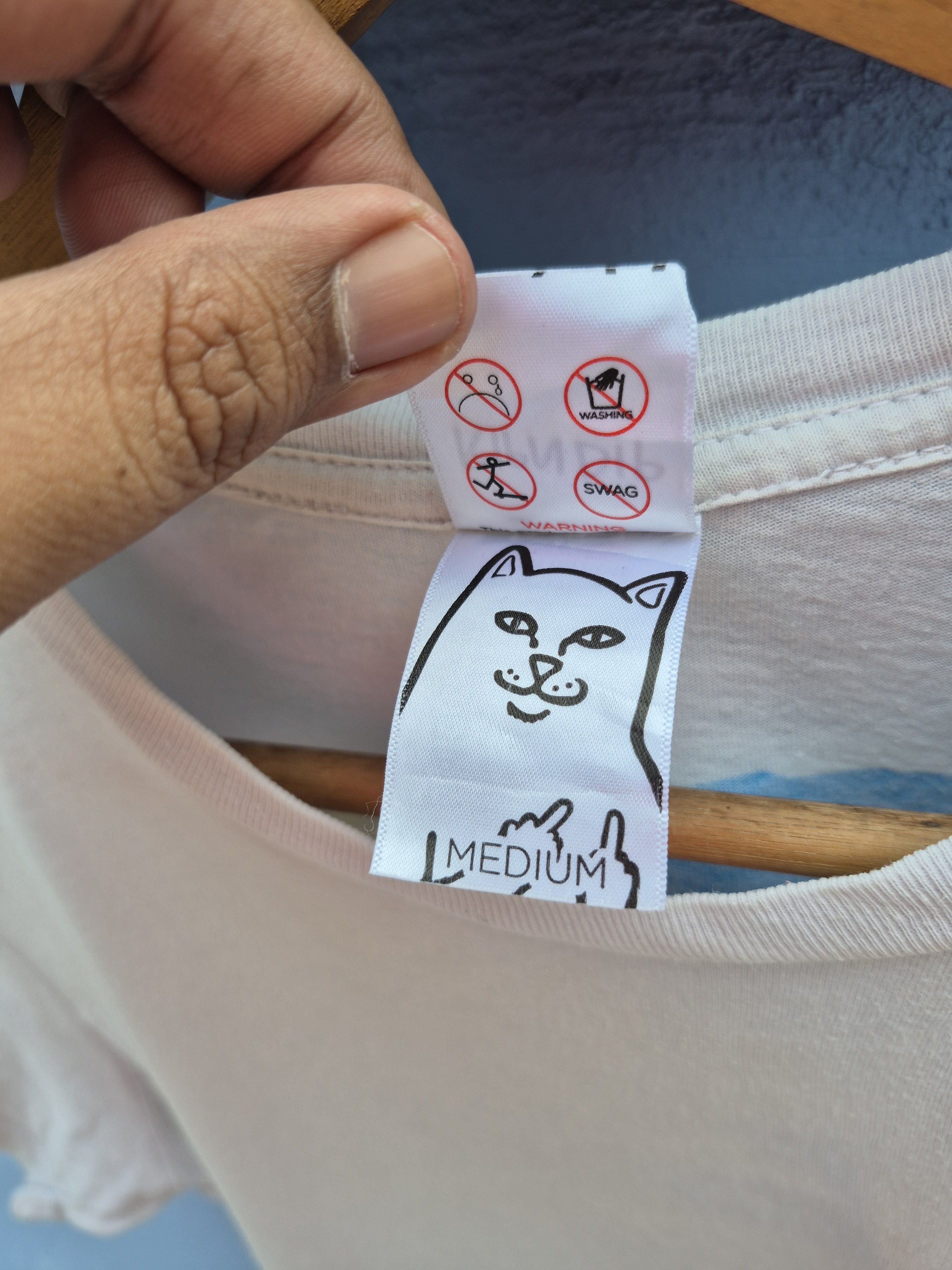 RIPNDIP 🔥 Rip n Dip Streetwear Skate Tee Crazy Cat Size US M / EU 48-50 / 2 - 6 Thumbnail
