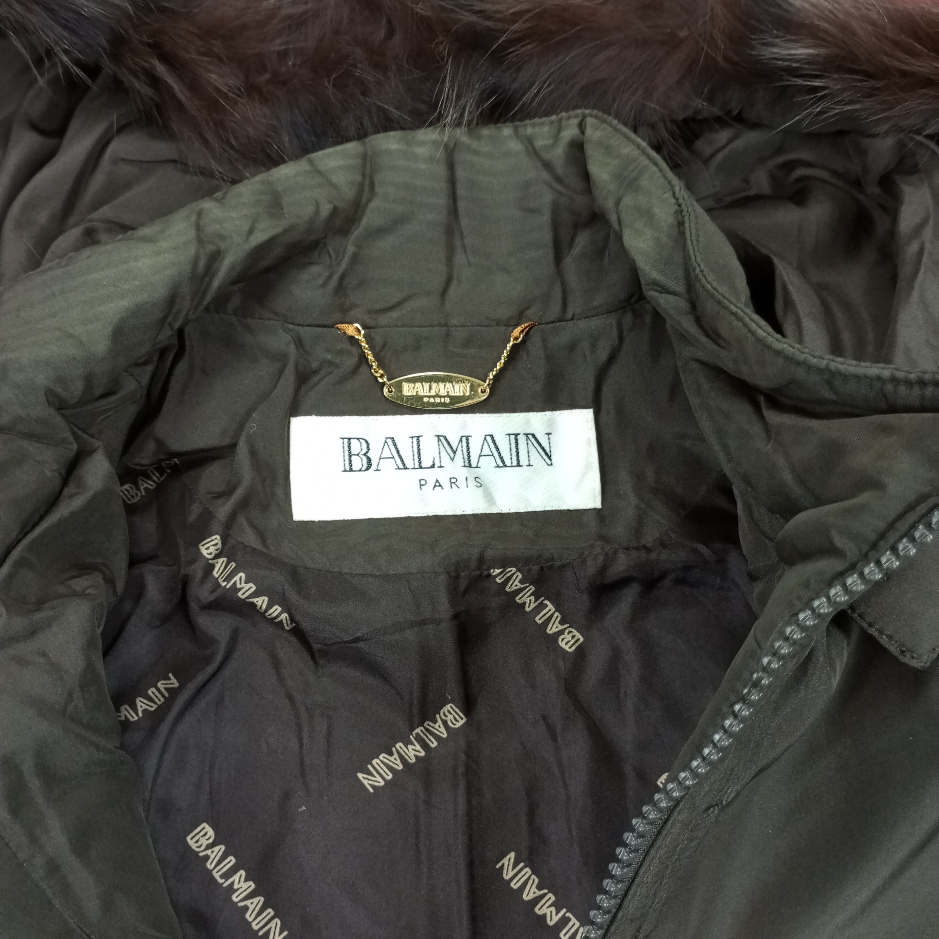 Balmain × Vintage Balmain Paris Winter Fashion Style Jacket Size US M / EU 48-50 / 2 - 7 Thumbnail