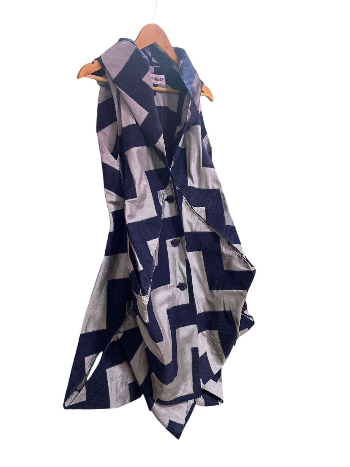 Issey Miyake Rare Aw10 Issey Miyake Origami Jacquard Patchwork Collection Size M / US 6-8 / IT 42-44 - 6 Thumbnail