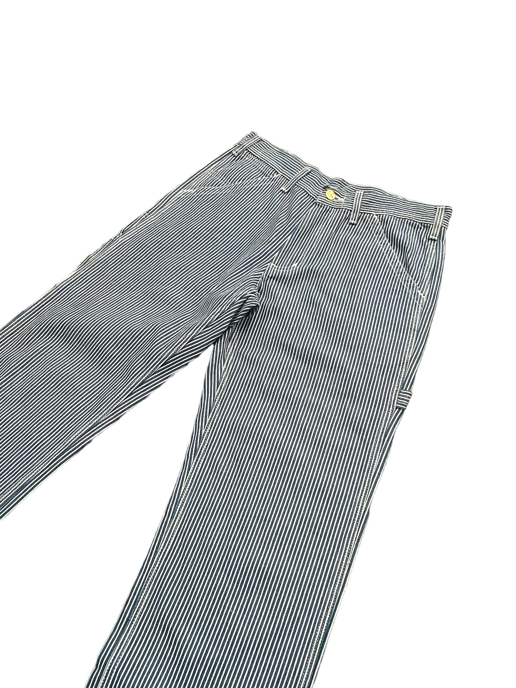 Japanese Brand Vintage Lee Hickory Workers Denim Size US 31 - 3 Thumbnail