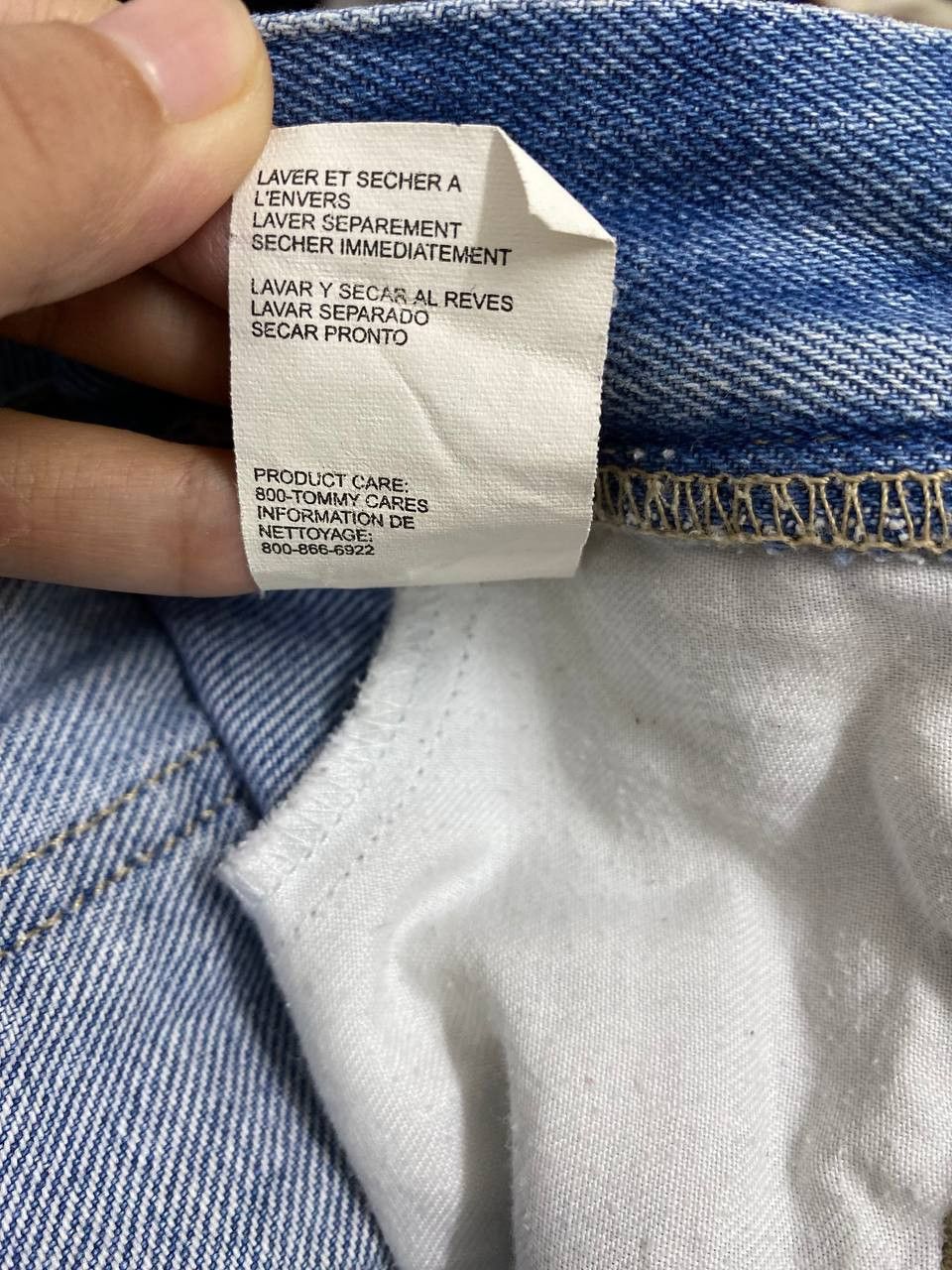 Tommy Hilfiger vintage tommy hilfiger bootcut denim nice design Size US 31 - 8 Thumbnail