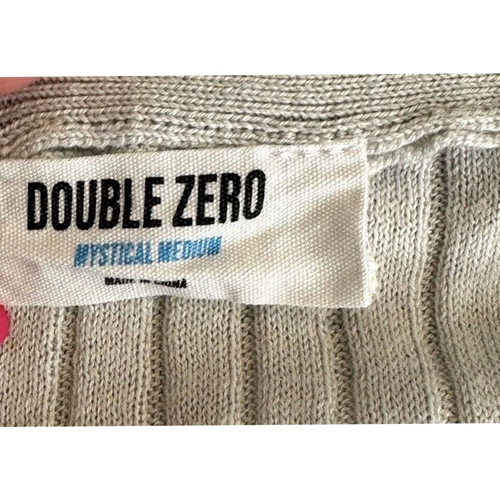 Vintage Double Zero Women's Cream M Tank Vest Crop Size M / US 6-8 / IT 42-44 - 3 Thumbnail