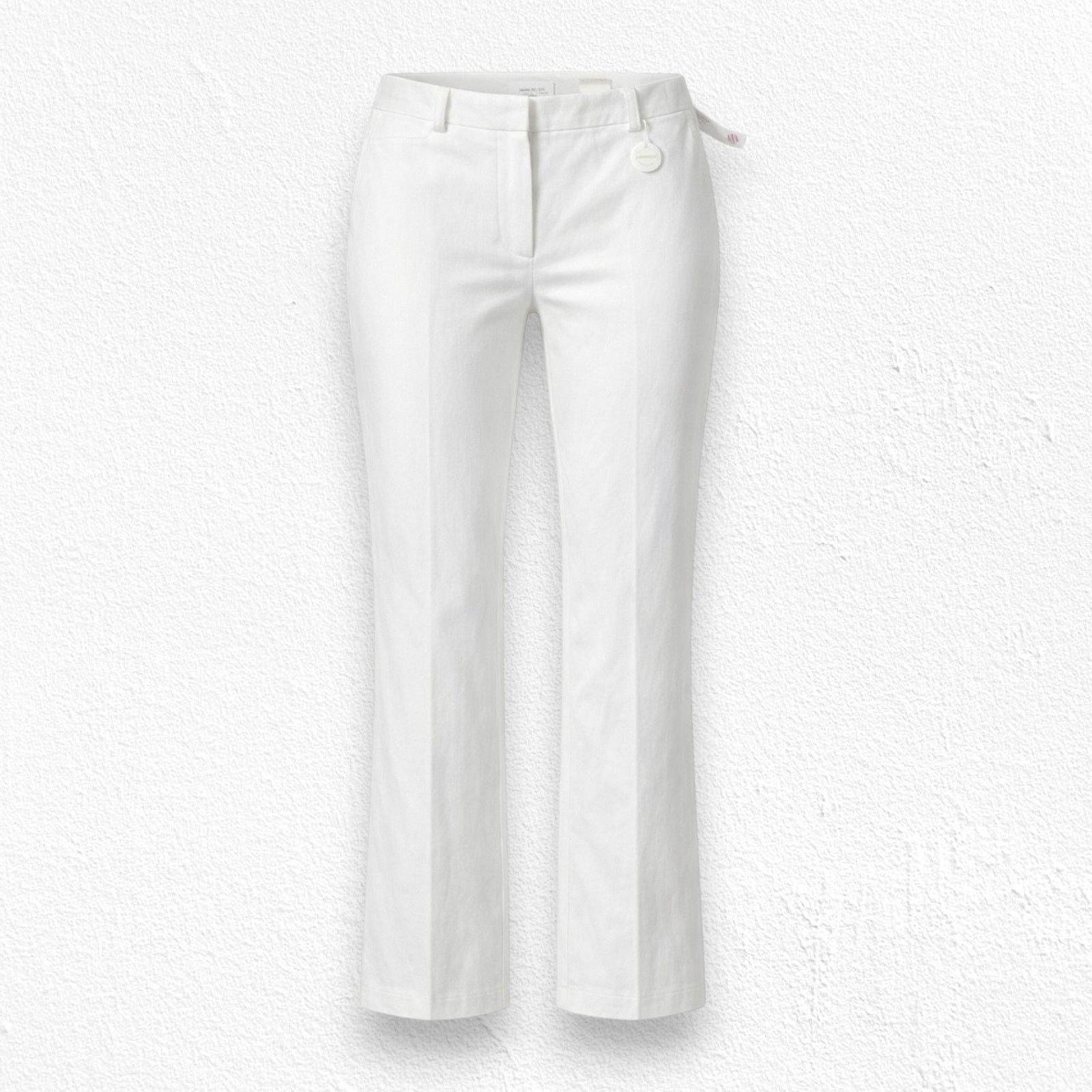 St. Johns Bay Y2K St Johns Bay White Straight Leg Pants Size 18W Size 40" / US 18 - 1 Thumbnail
