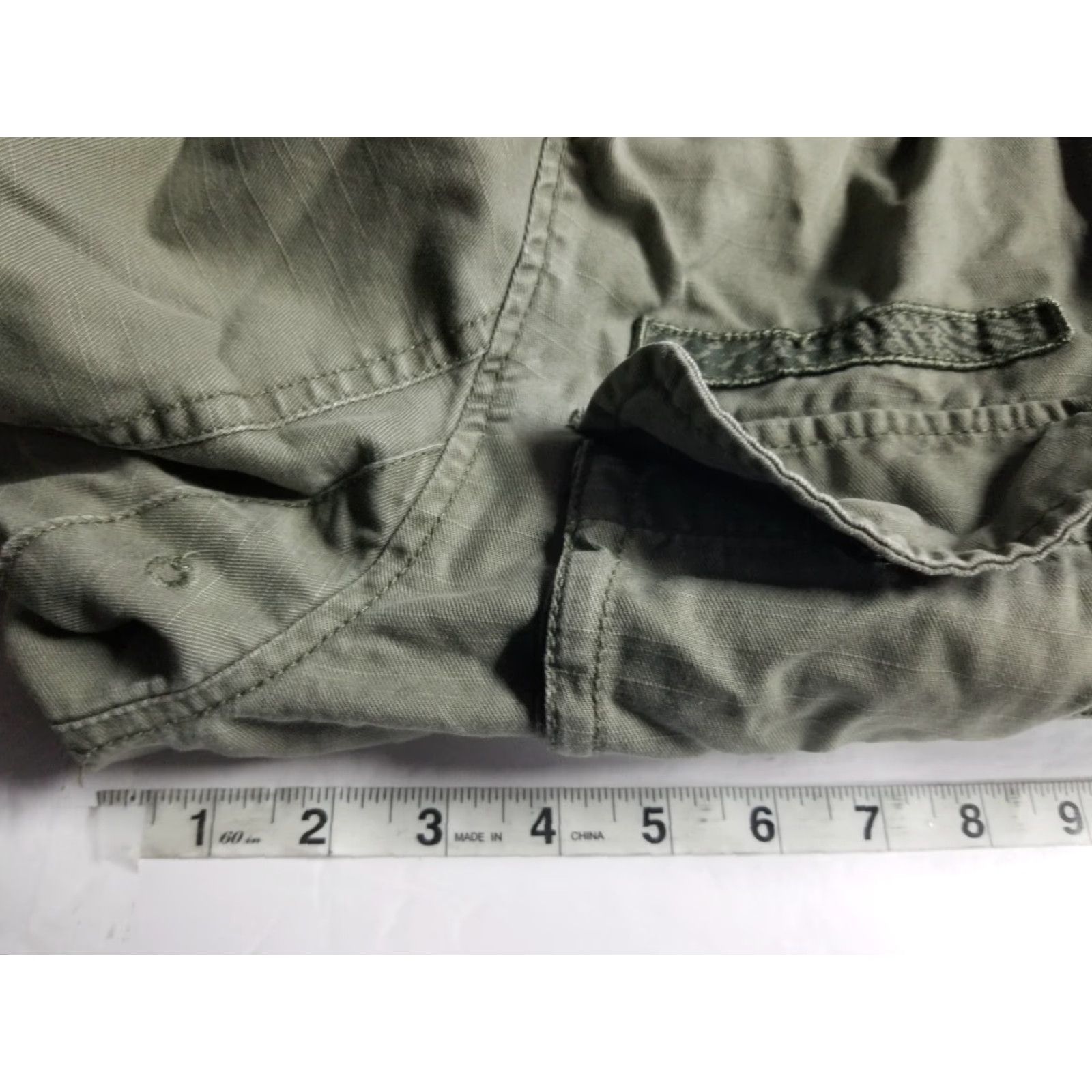 Olive VINTAGE Quicksilver Military Jacket Army Olive Green Men Size Medium Distressed Size US M / EU 48-50 / 2 - 3 Thumbnail