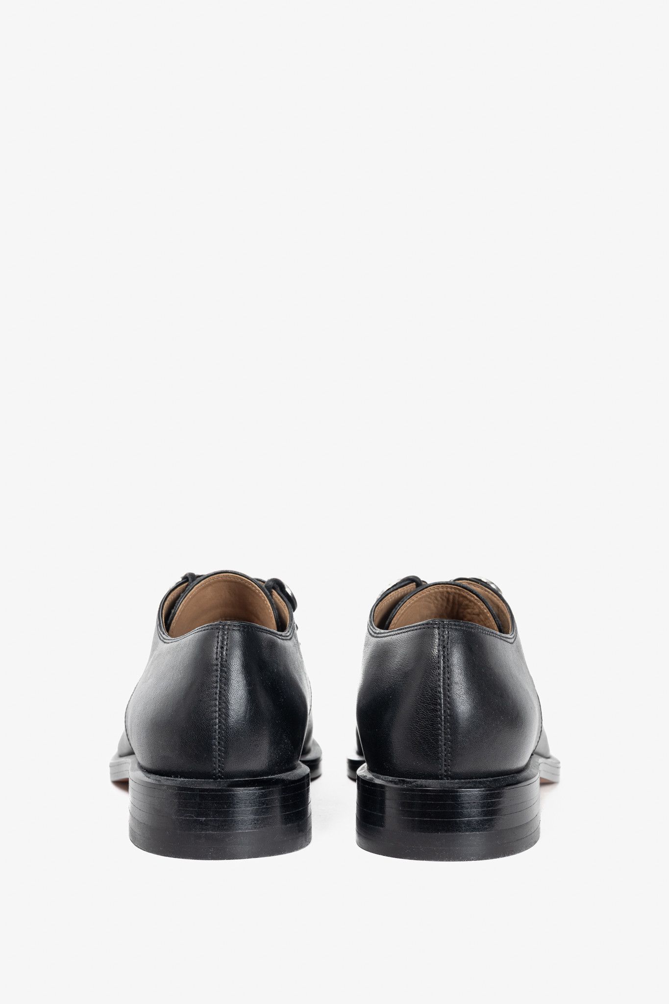 Alexander Wang Alexander Wang Matilda Black Leather Button Derbies Size US 6.5 / IT 36.5 - 3 Thumbnail