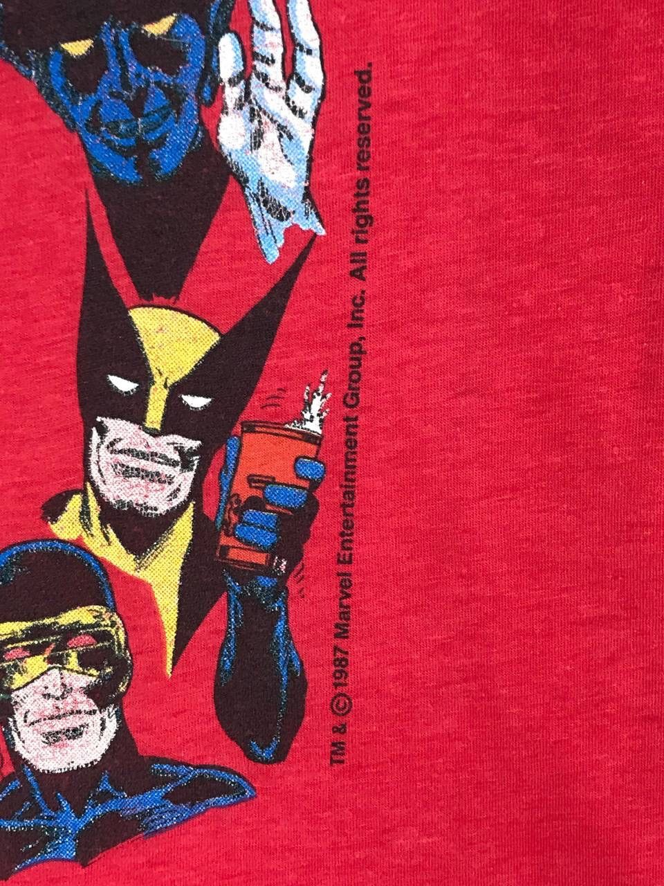 Marvel Comics Vintage 1987 Xmen Wolverine cyclops nightmare storm Size US L / EU 52-54 / 3 - 4 Thumbnail