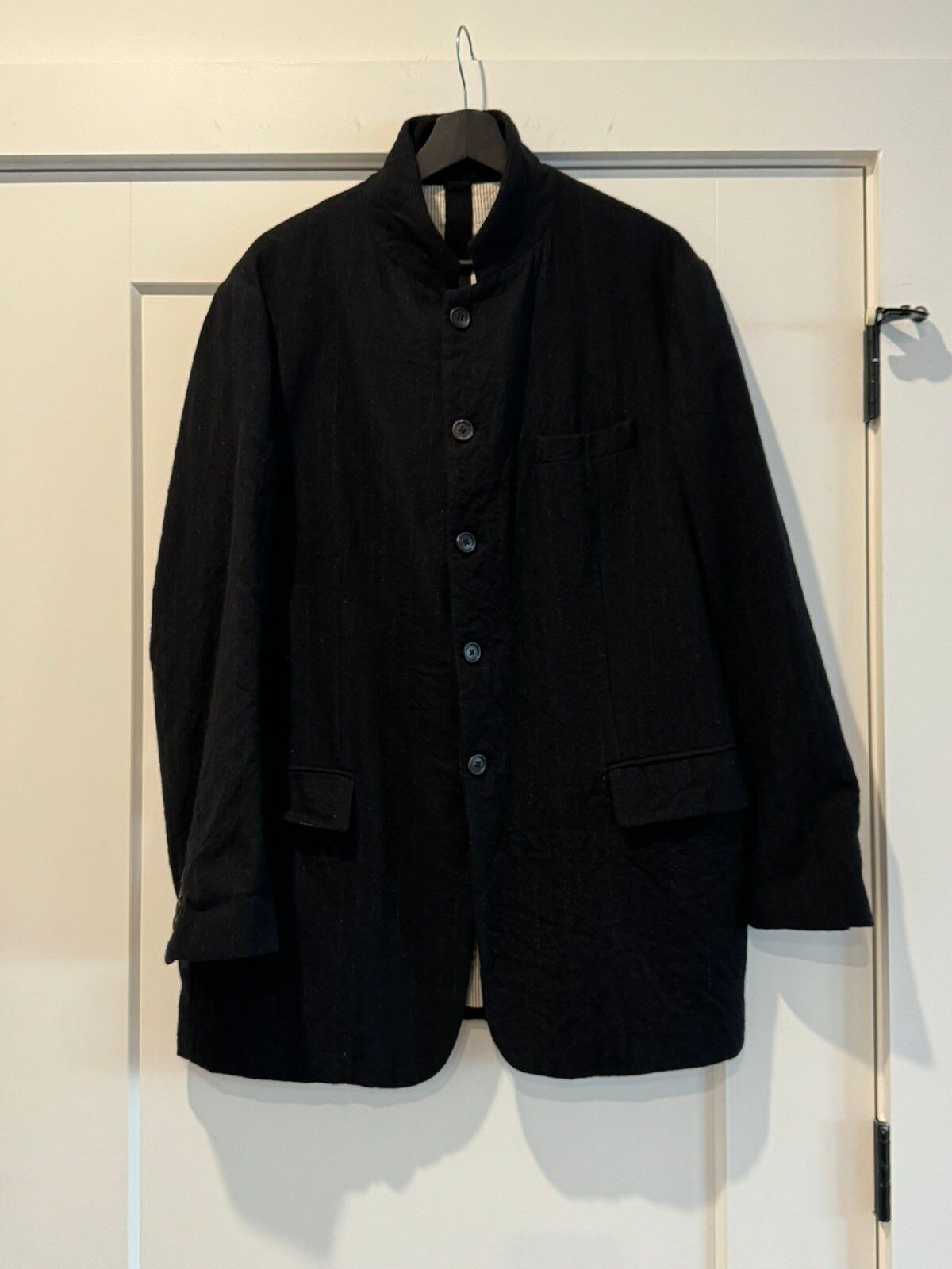 Pre-owned Forme D Expression Wool Blazer In Black
