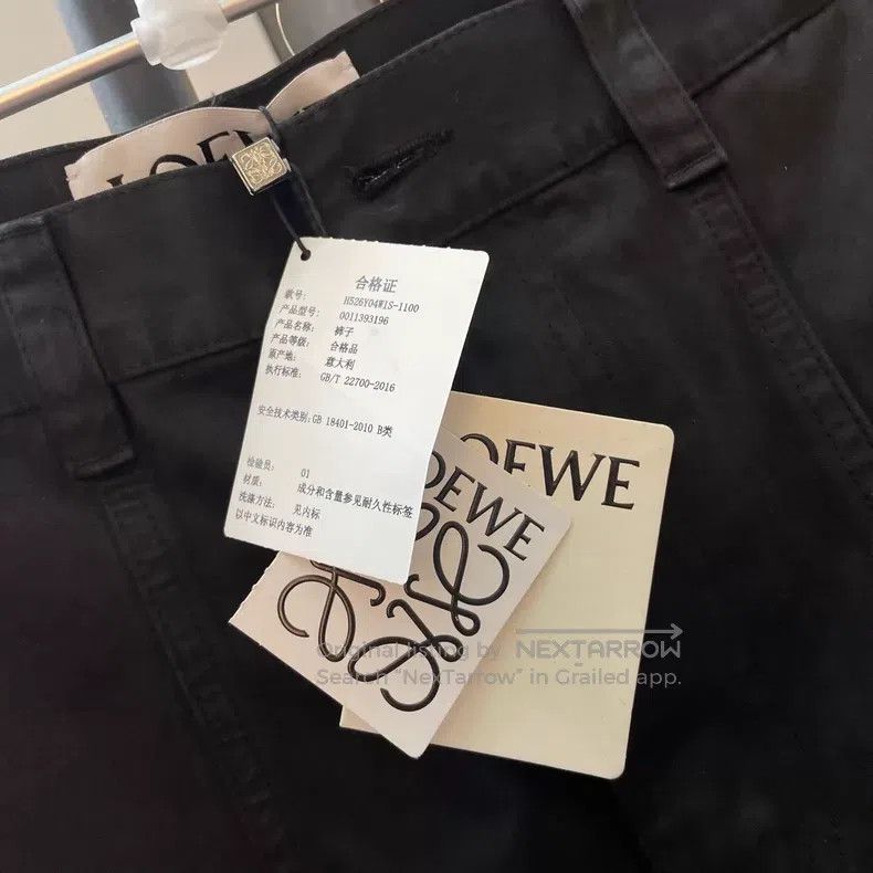 Loewe Loewe Black 26 Pockets Work Pants Size 32" / US 10 / IT 46 - 4 Thumbnail