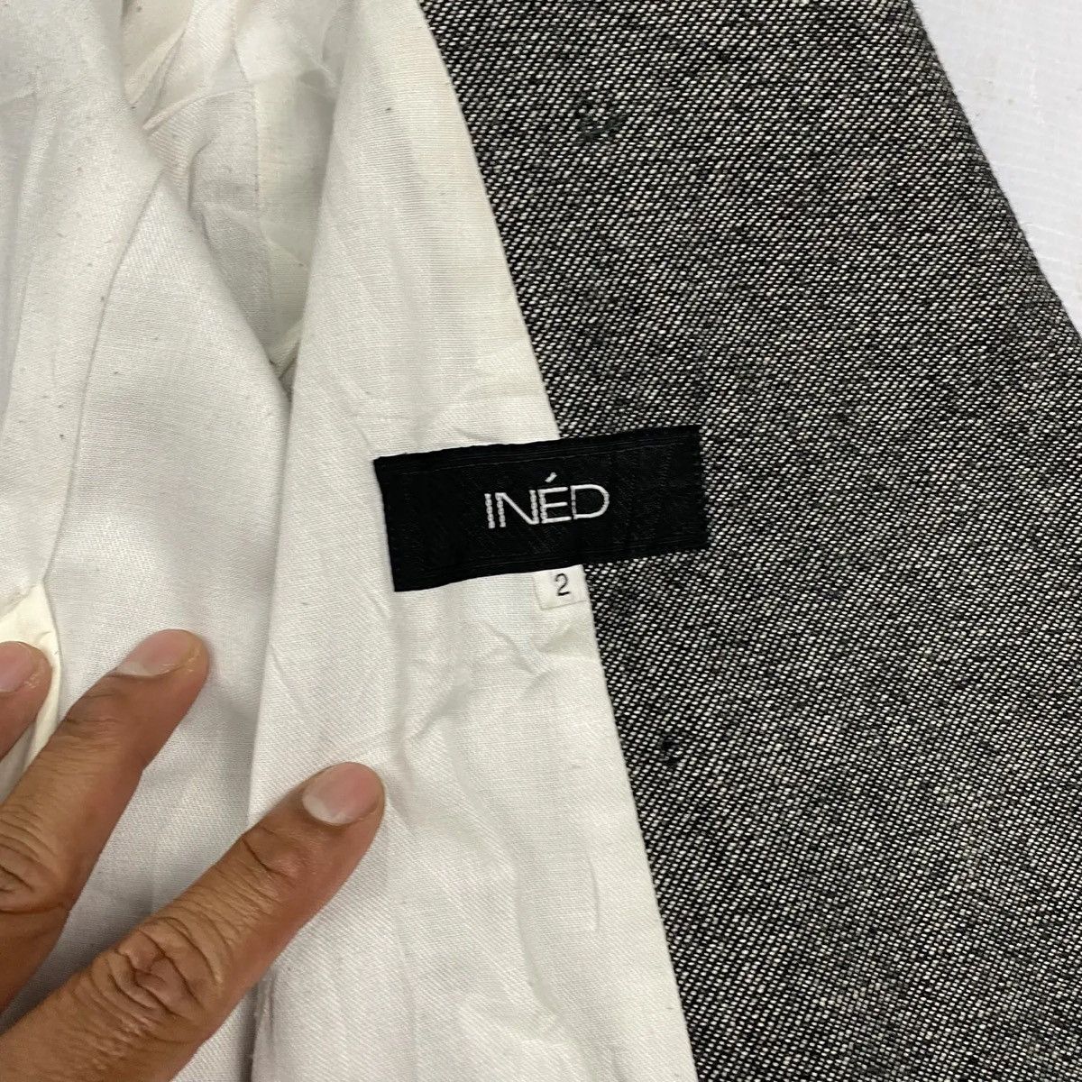 Japanese Brand Ined Wool Jacket By Yohji Yamamoto Size US S / EU 44-46 / 1 - 9 Thumbnail