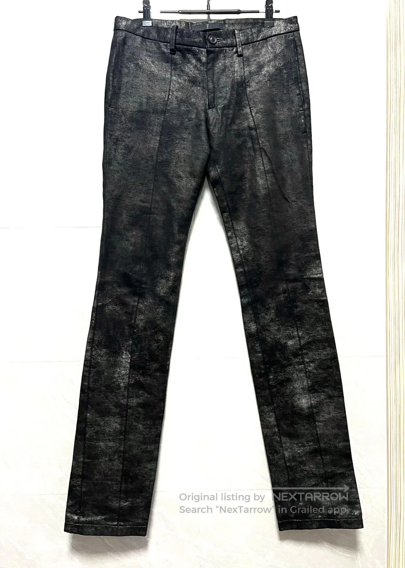 Julius Julius 7 Distressed Silver Gray Pants. Size US 26 / EU 42 - 1 Thumbnail