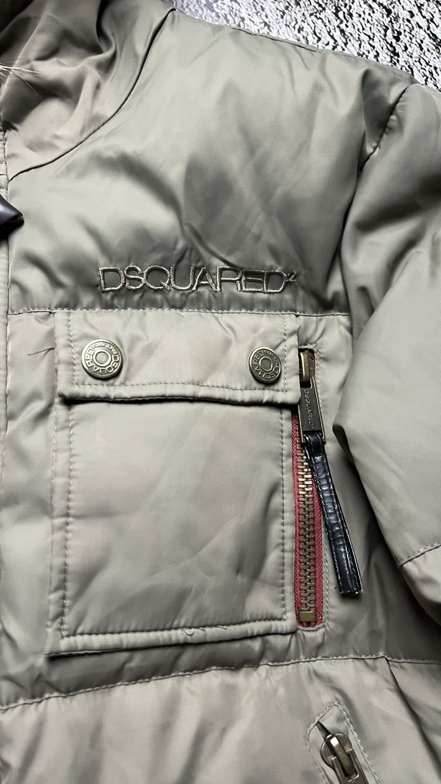 Dsquared2 Dsquared2 fighting dudes down jacket MA1 style fur bomber Size M / US 6-8 / IT 42-44 - 3 Thumbnail