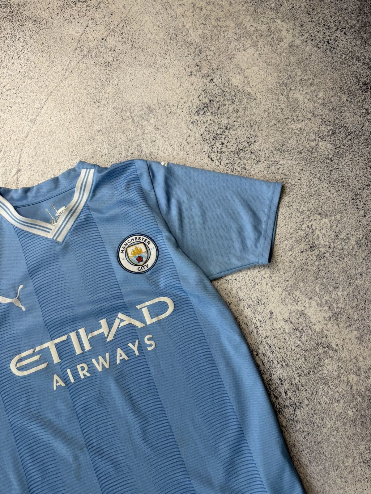 Puma Puma Mens Manchester City 2023 Home Jersey Soccer Blokecore Size US S / EU 44-46 / 1 - 4 Thumbnail