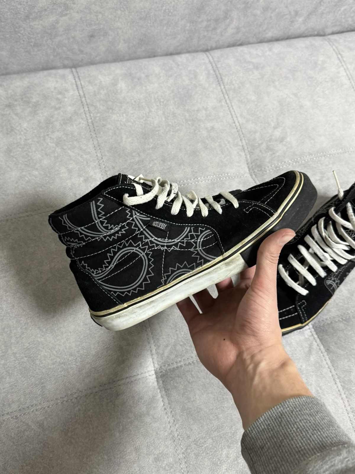 Stussy × Vans Rare Vintage Stussy x Vans sneakers shoes boots skate gang Size US 9 / EU 42 - 8 Thumbnail