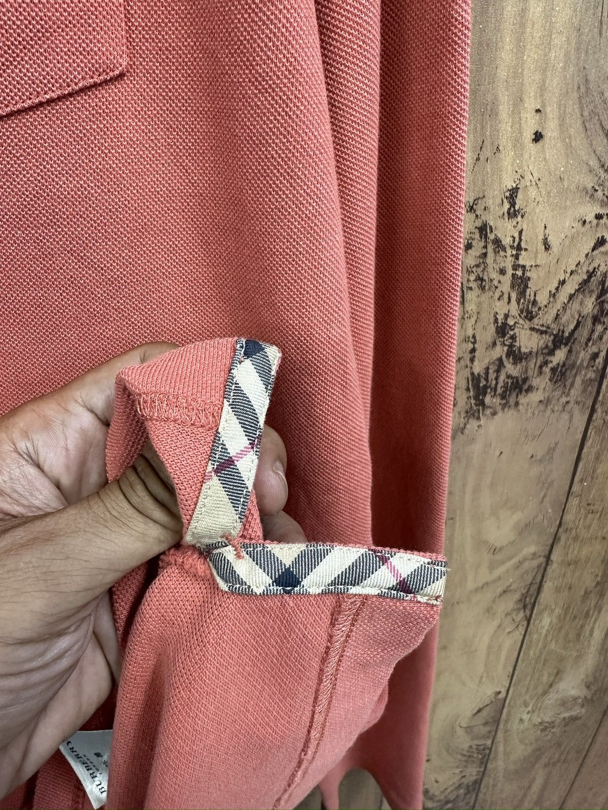 Burberry Burberry London Novacheck Longsleeve Polo Shirt A258 Size US S / EU 44-46 / 1 - 8 Thumbnail