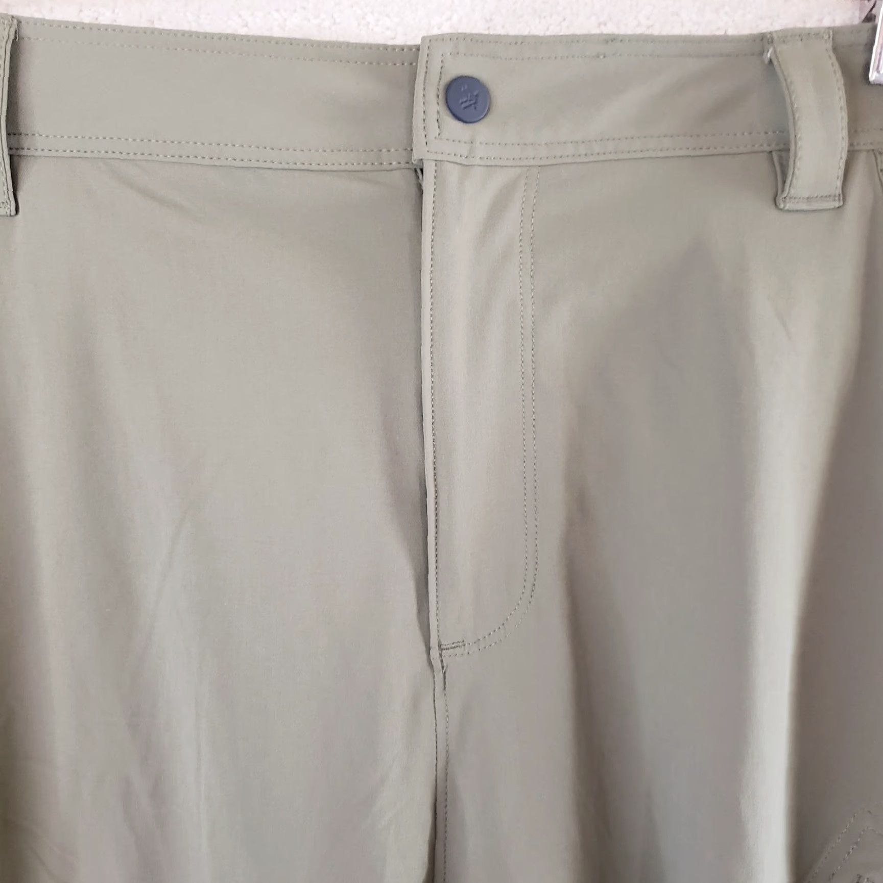 Vintage Vortex Sun Slayer Shorts Green Mens 38 Zip Pockets Spandex Stretch Cargo Outdoor Comfort 10in Inseam Regular Size US 38 / EU 54 - 6 Thumbnail