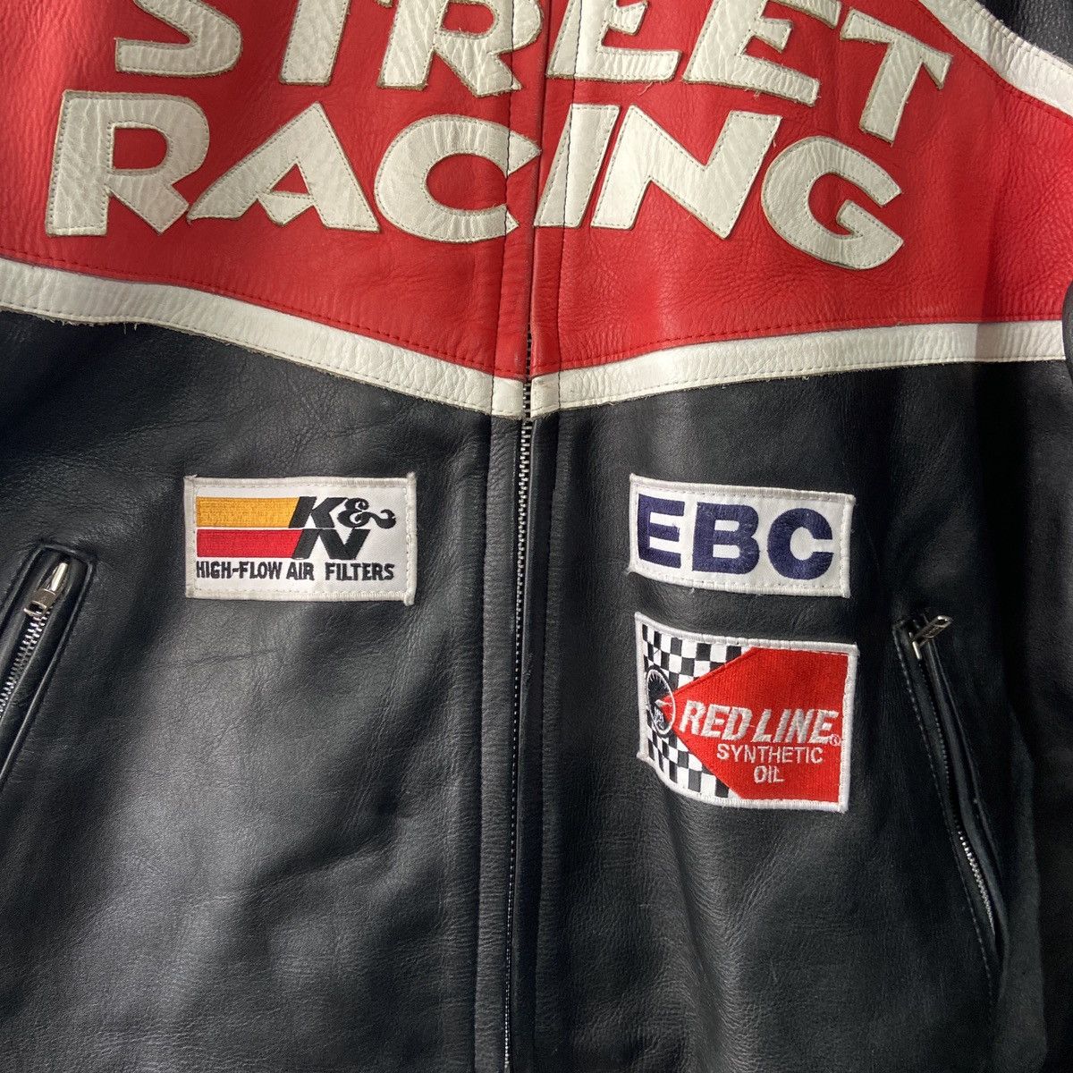 Vintage Nexx Unlimited Leather Motorcycle Racer Jacket Size US XXL / EU 58 / 5 - 5 Thumbnail