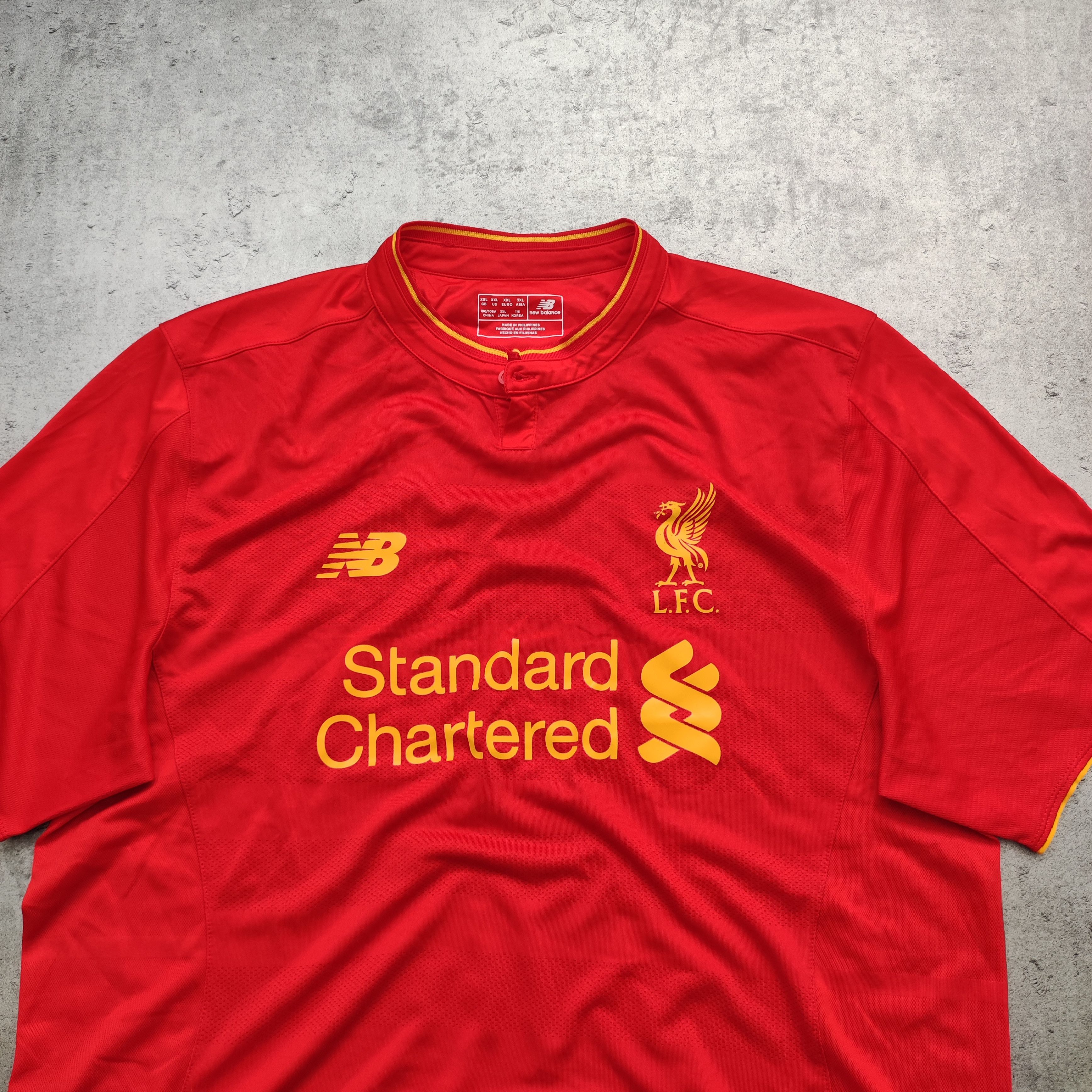 Other RARE 2014 New Balance x Liverpool FC Home Football Jersey Size US XXL / EU 58 / 5 - 3 Thumbnail