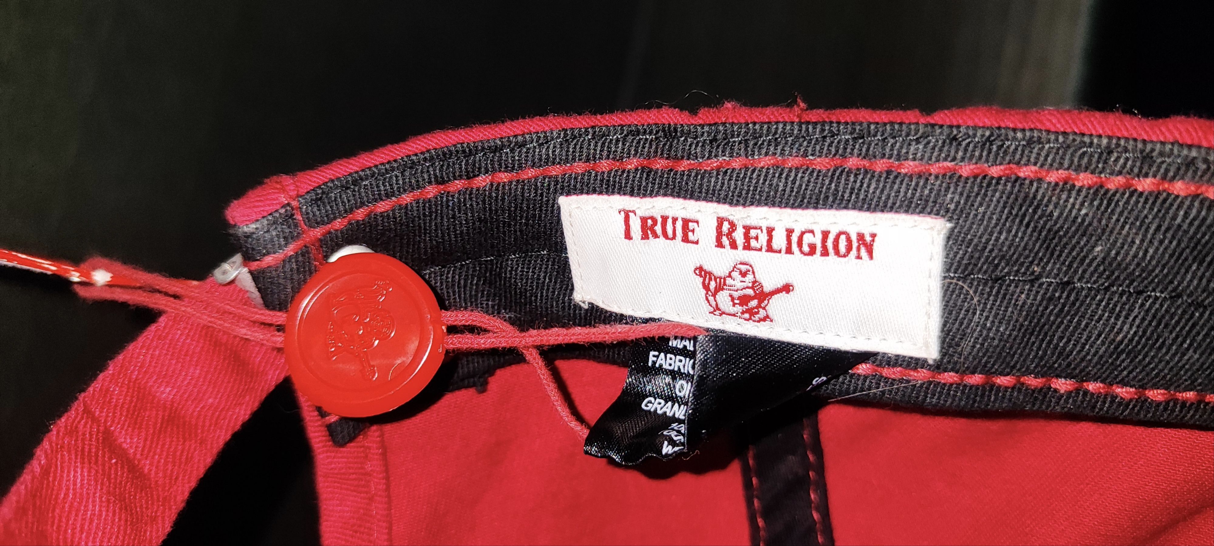 True Religion True Religion Embroided logo budha Strap Back Size ONE SIZE - 7 Thumbnail