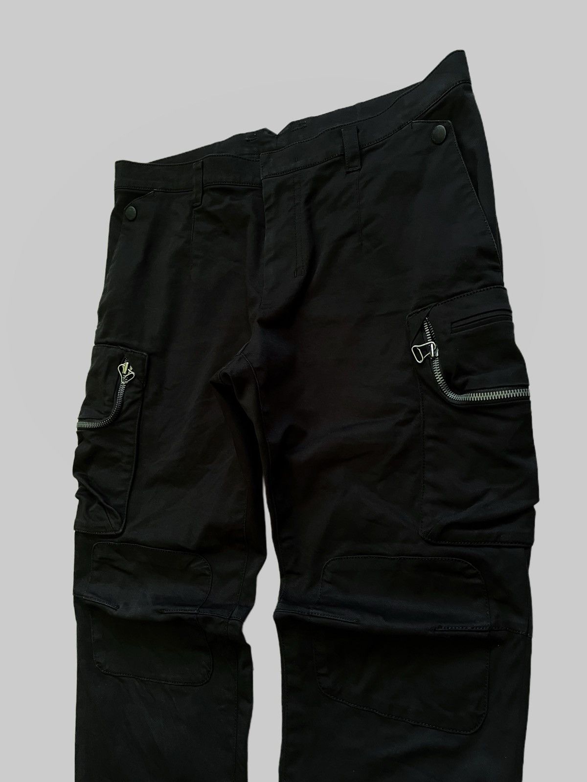 Wooyoungmi Wooyoungmi Paris Biker Zipper Cargo Pants Size US 32 / EU 48 - 2 Thumbnail