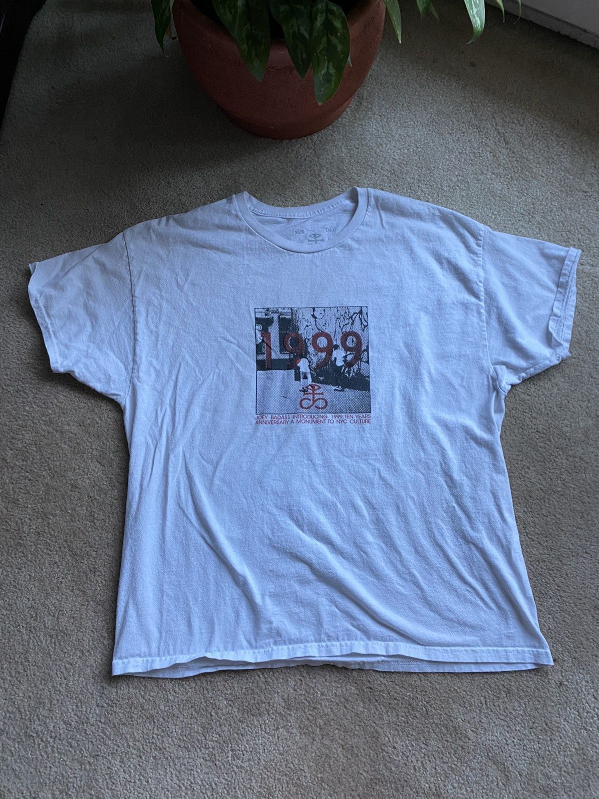 Pro Era × Rap Tees Joey Badass 1999 Mens Medium Shirt 10 Year Anniversary Size US XL / EU 56 / 4 - 1 Thumbnail