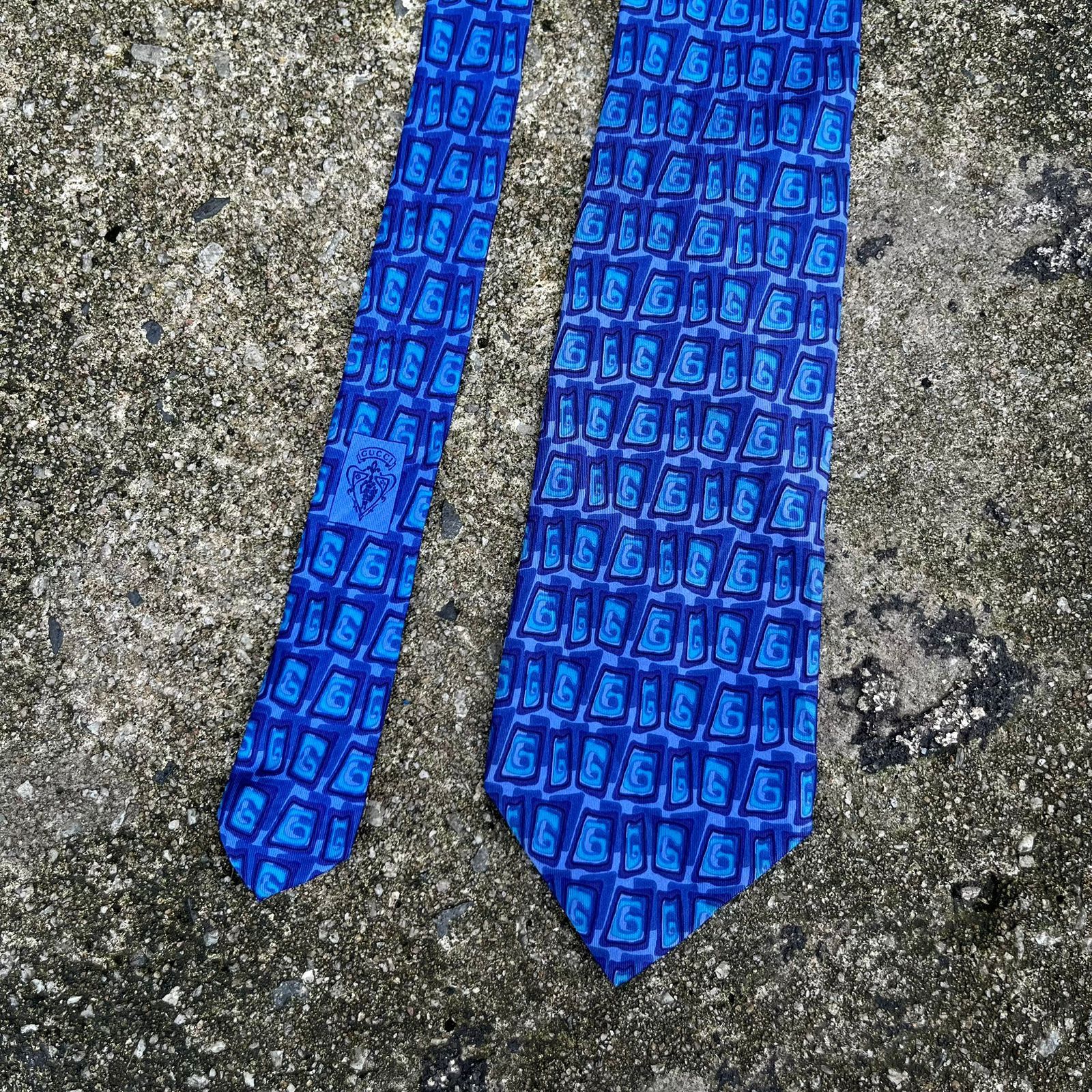 Gucci × Vintage lot of 2 vintage gucci tie Size ONE SIZE - 2 Thumbnail