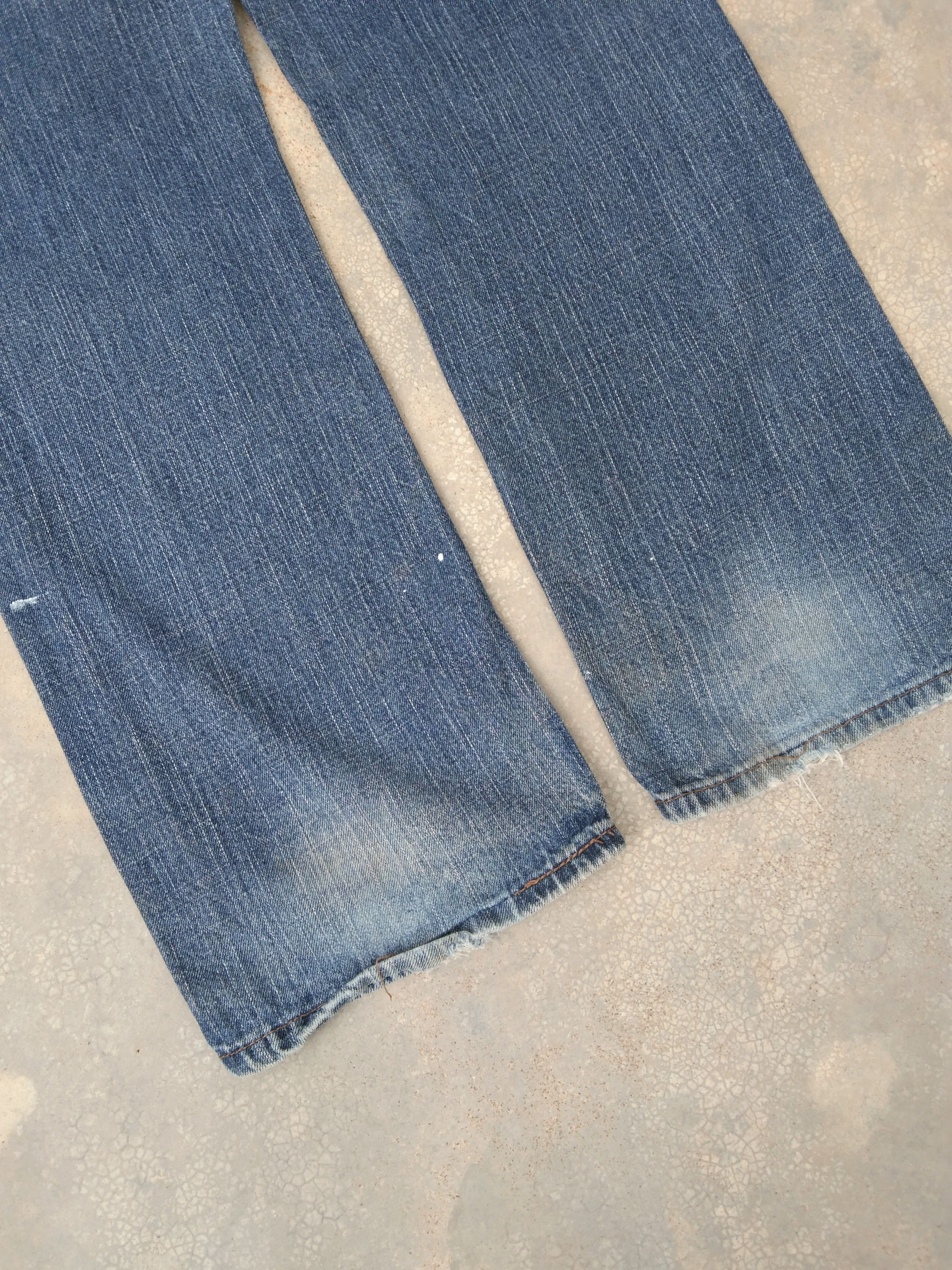 Levi's Vintage Levi's Signature Straight Leg Distressed Jeans 34x30 Size US 34 / EU 50 - 3 Thumbnail